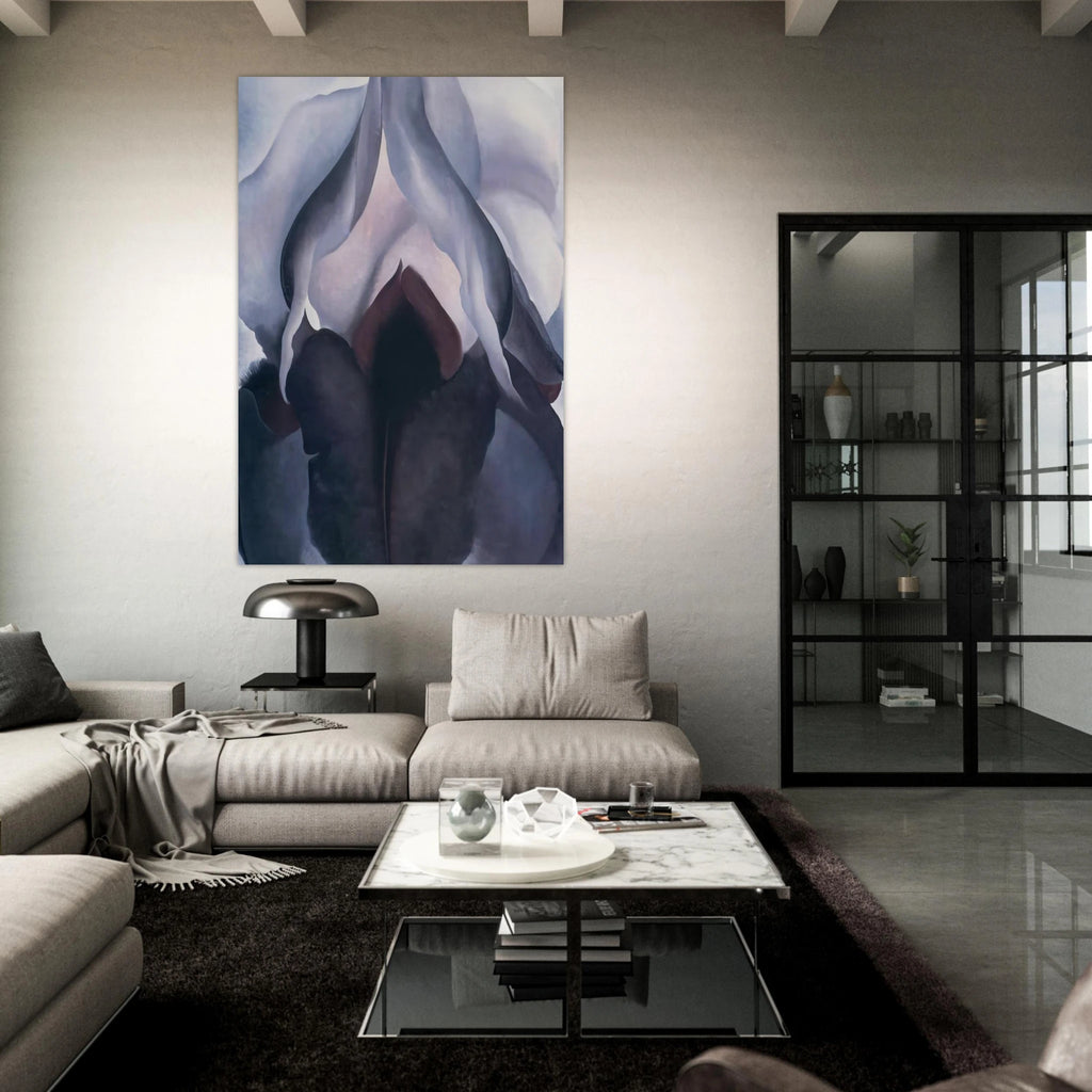Black Iris III Poster | Georgia O'Keeffe Poster | Georgia O Keeffe Prints