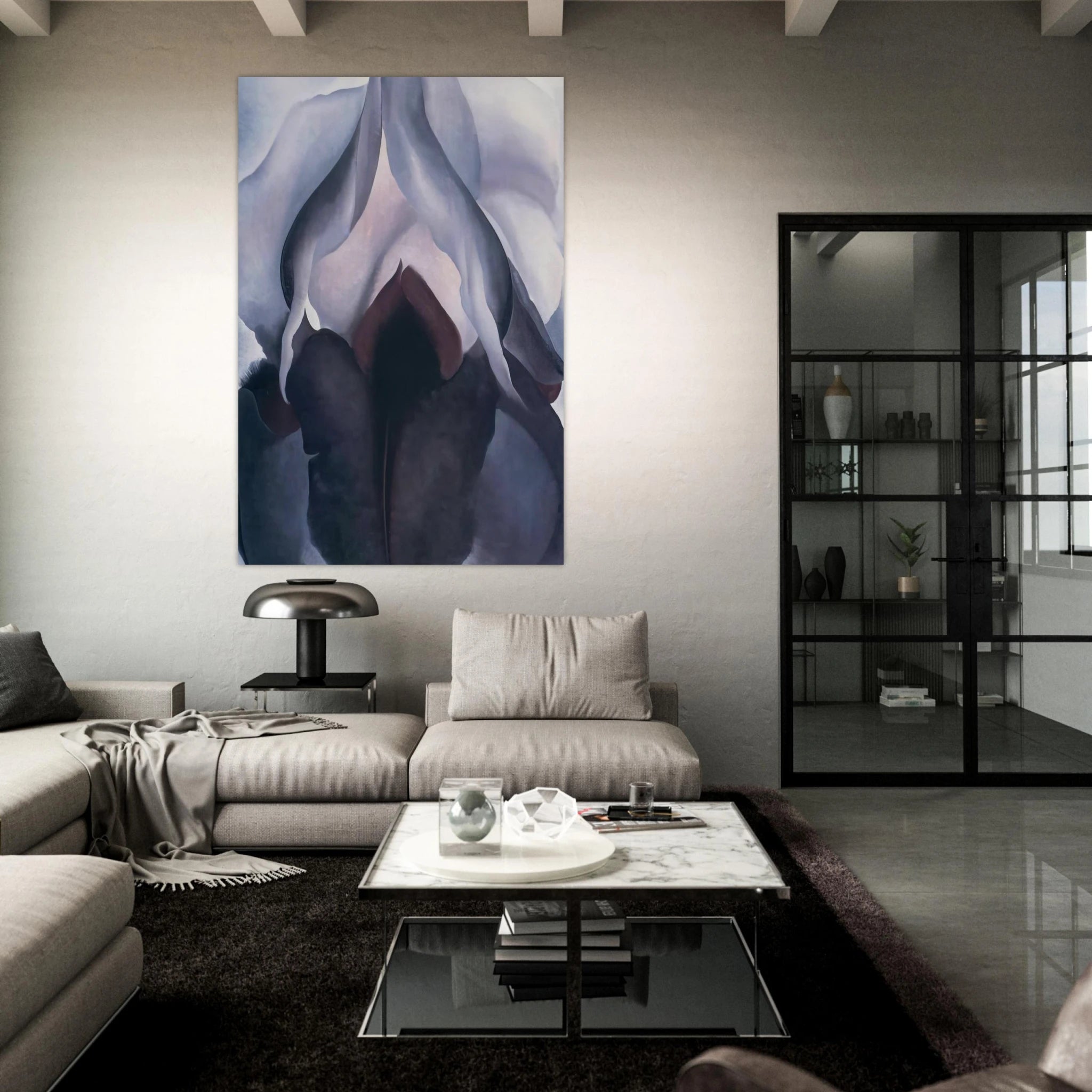 Black Iris III Poster | Georgia O'Keeffe Poster | Georgia O Keeffe Prints