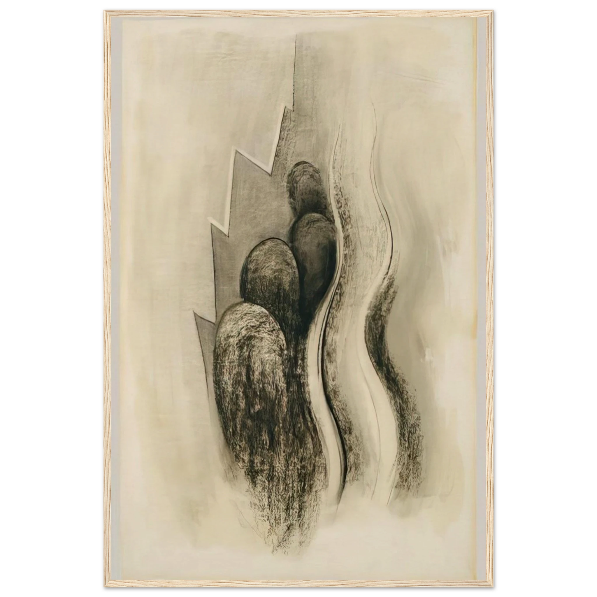 Drawing XIII Framed Poster | Georgia O'Keeffe Framed Prints Wall Art | Georgia O Keeffe Prints