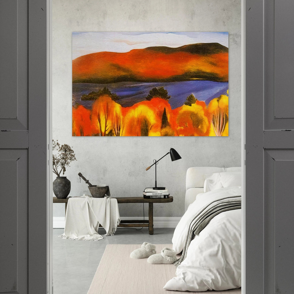 Lake George, Autumn Poster | Georgia O'Keeffe Poster | Georgia O Keeffe Prints