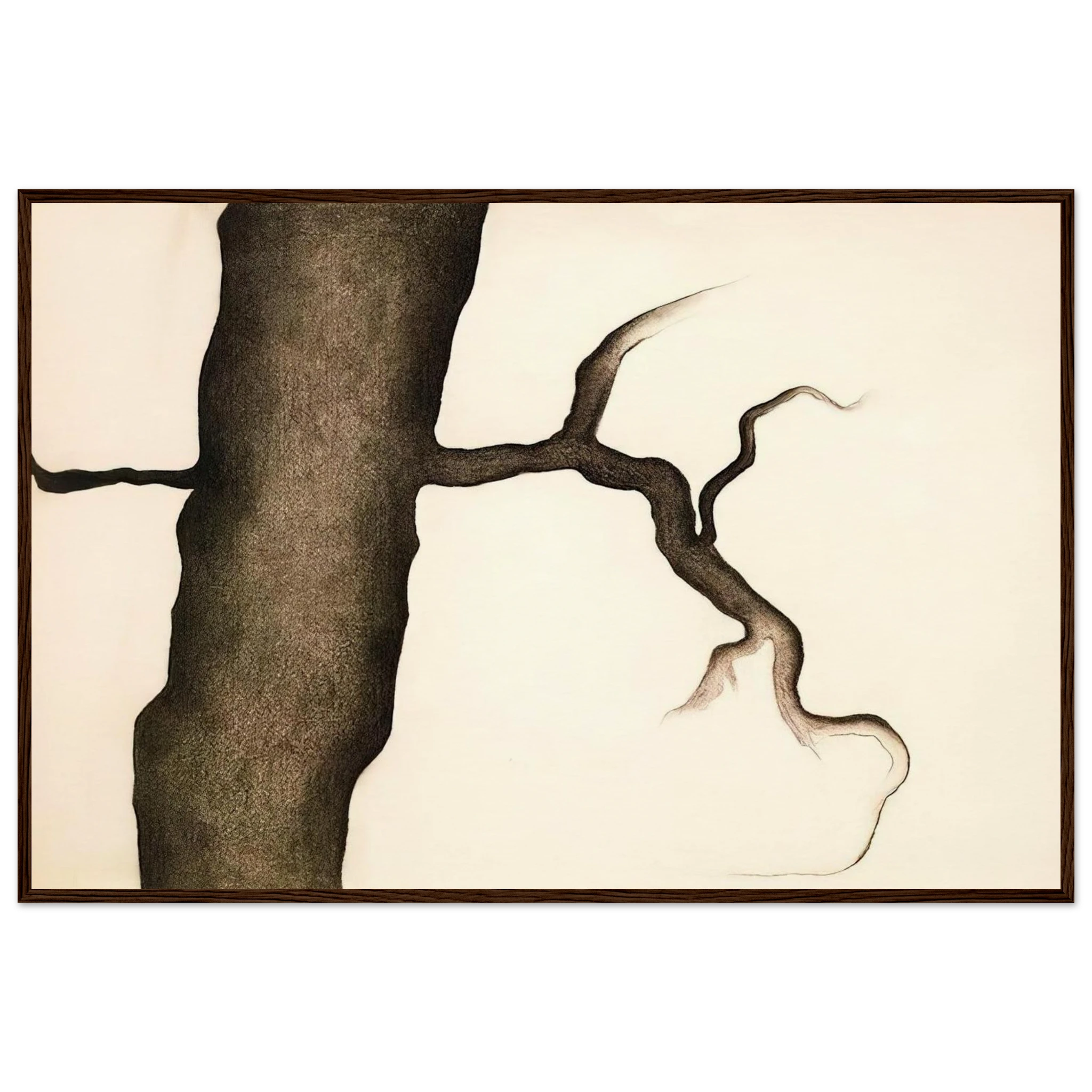 Drawing III Framed Poster | Georgia O'Keeffe Framed Prints Wall Art | Georgia O Keeffe Prints