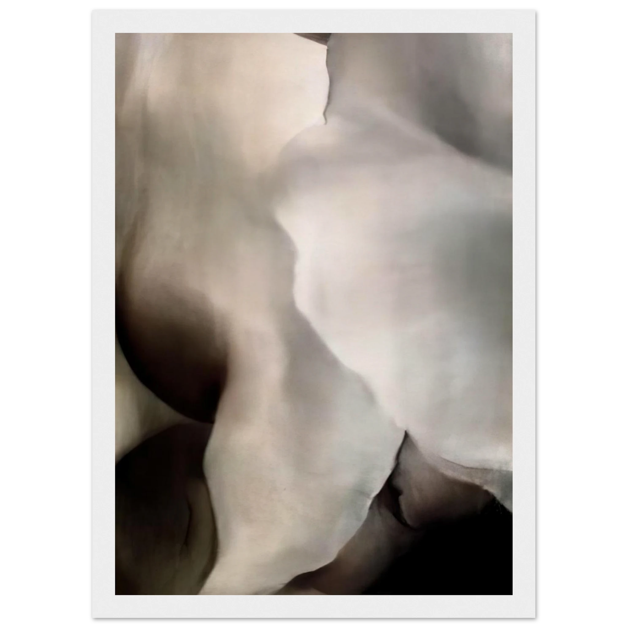Dark Iris ?3 Framed Poster | Georgia O'Keeffe Framed Prints Wall Art | Georgia O Keeffe Prints