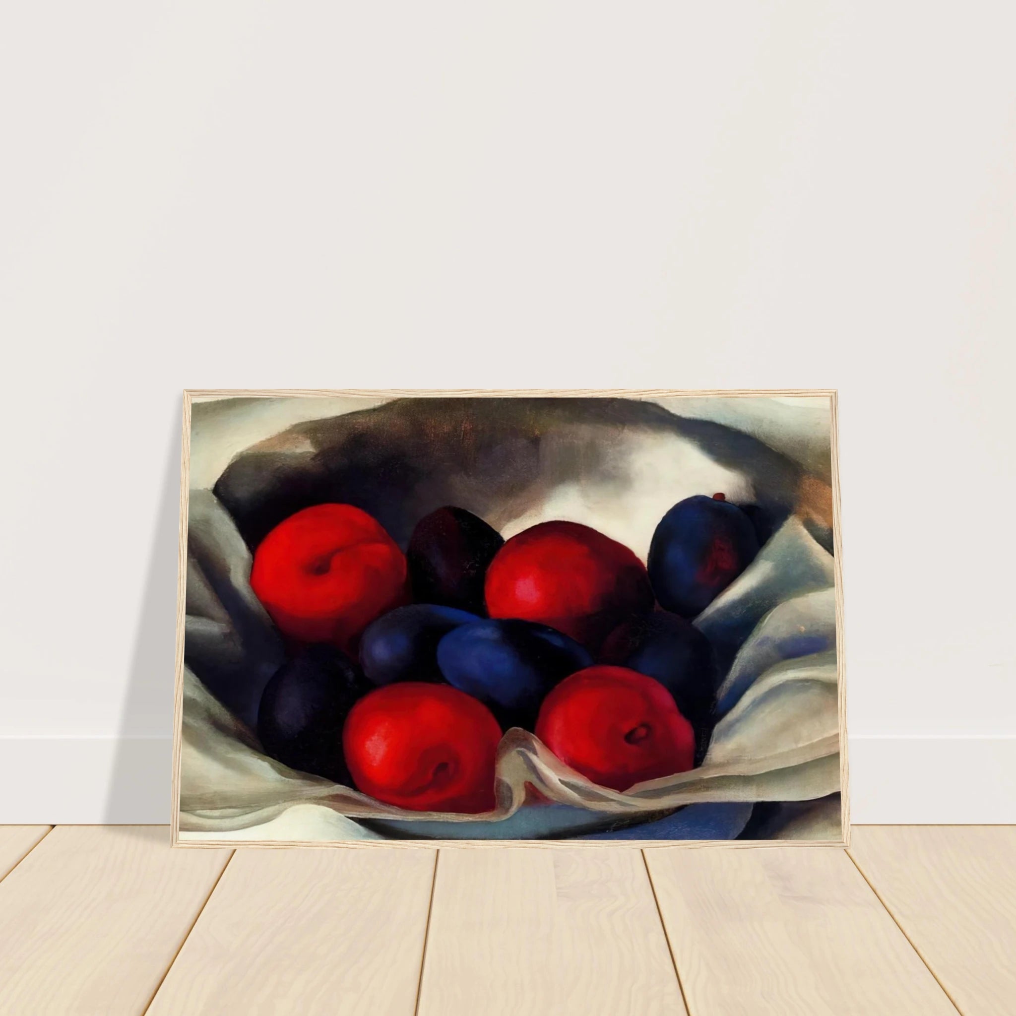 Plums Framed Poster | Georgia O'Keeffe Framed Prints Wall Art | Georgia O Keeffe Prints
