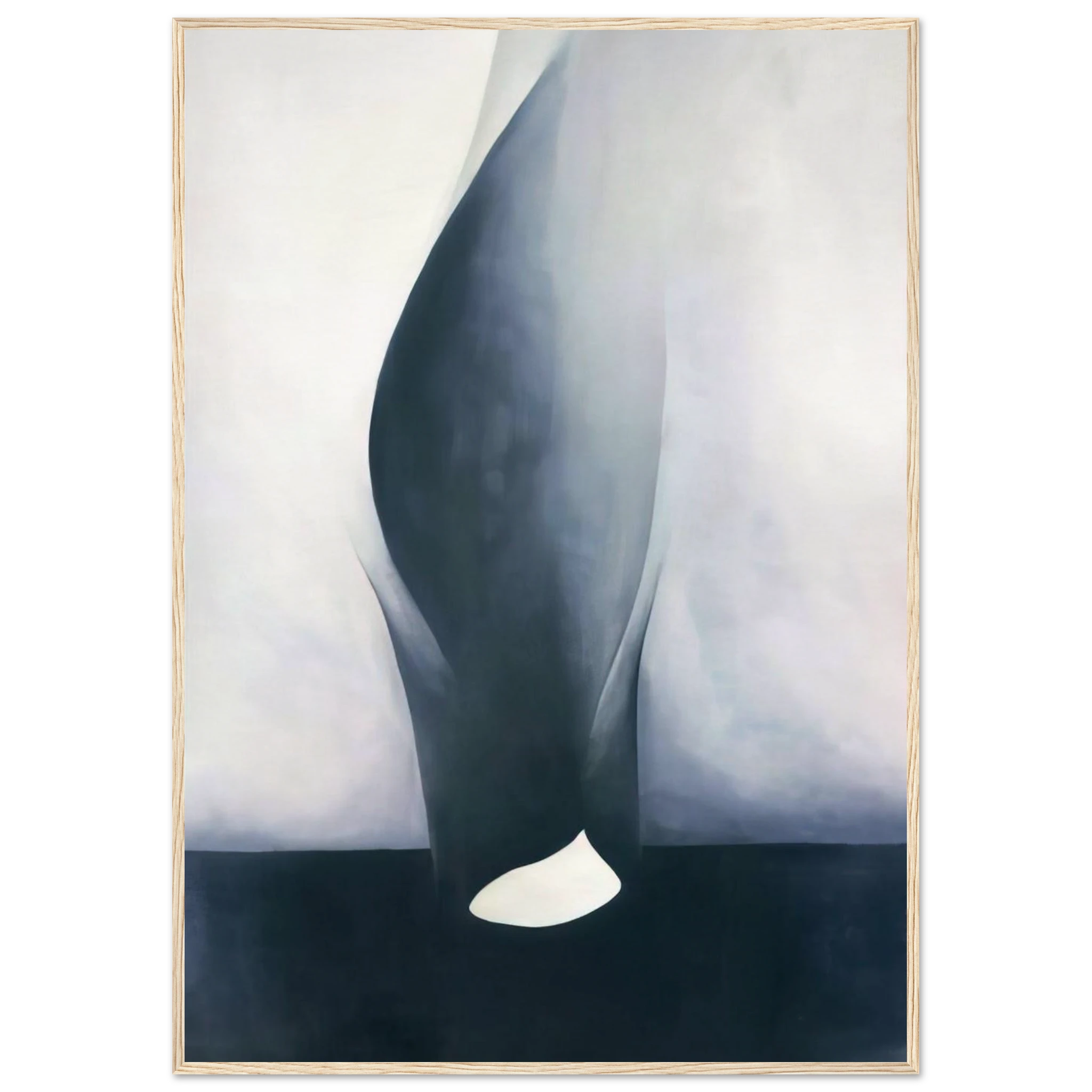 Shell and Old Shingle VI Framed Poster | Georgia O'Keeffe Framed Prints Wall Art | Georgia O Keeffe Prints