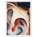 Leaf Motif 2 Framed Poster | Georgia O'Keeffe Framed Prints Wall Art | Georgia O Keeffe Prints