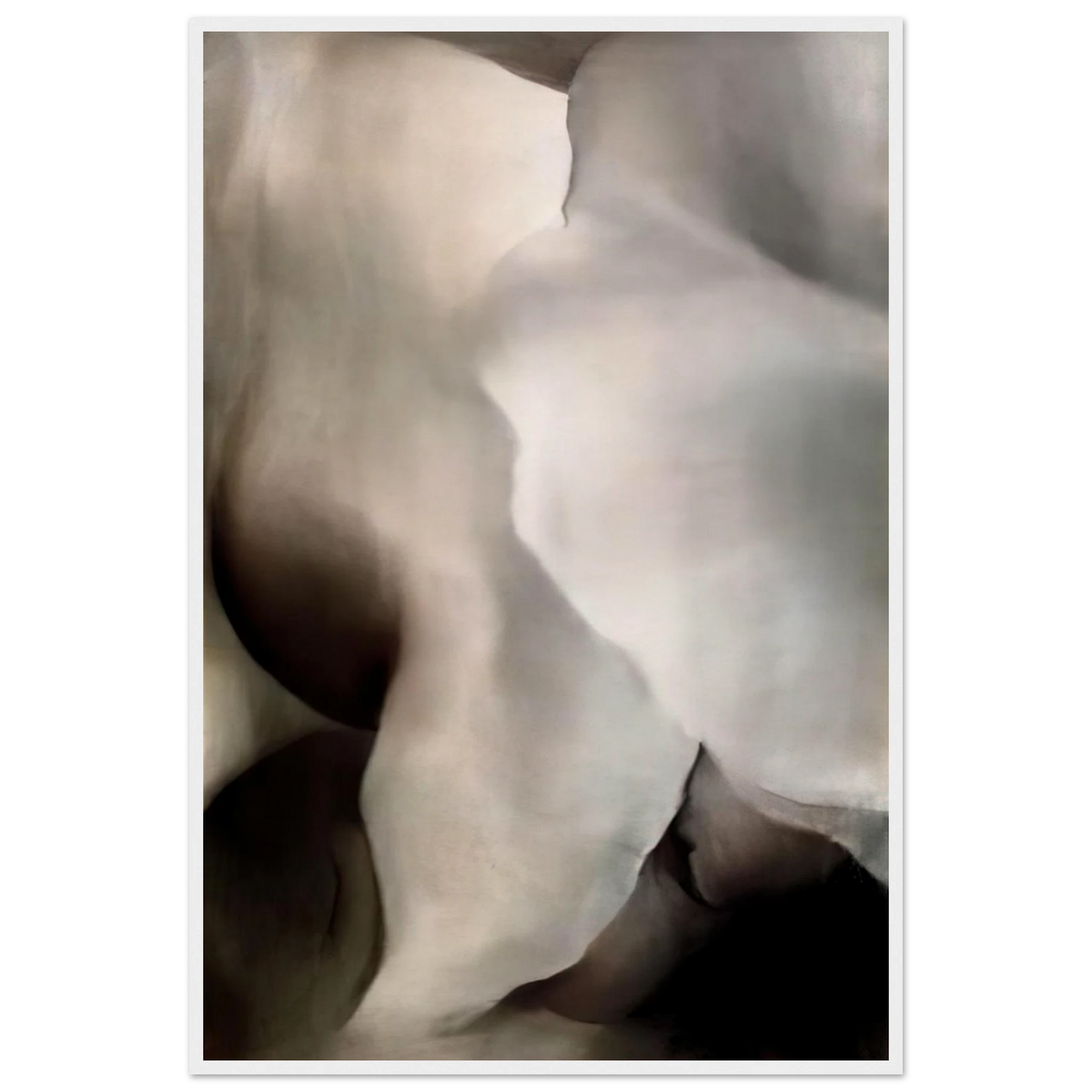 Dark Iris ?3 Framed Poster | Georgia O'Keeffe Framed Prints Wall Art | Georgia O Keeffe Prints