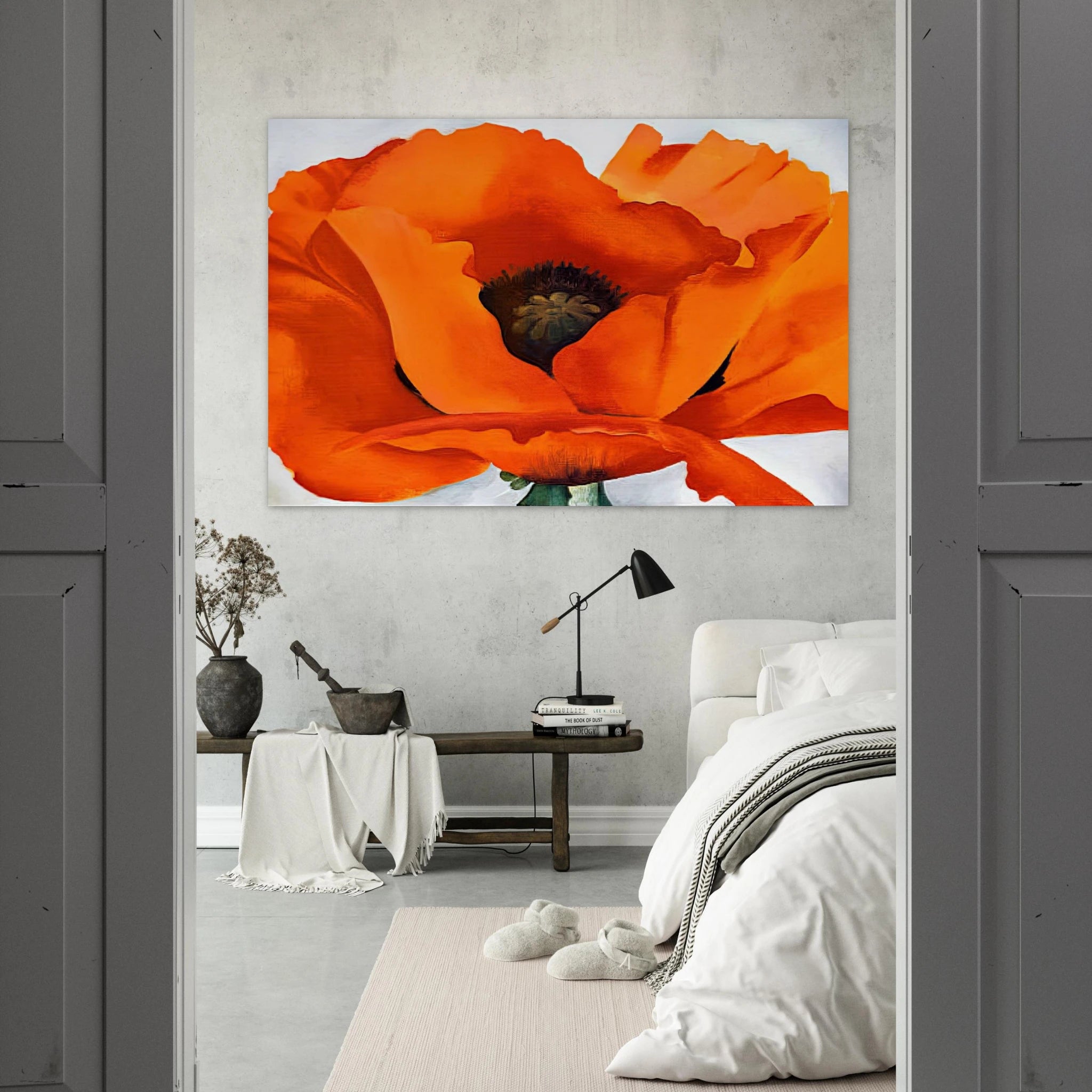 Red Poppy Poster | Georgia O'Keeffe Poster | Georgia O Keeffe Prints