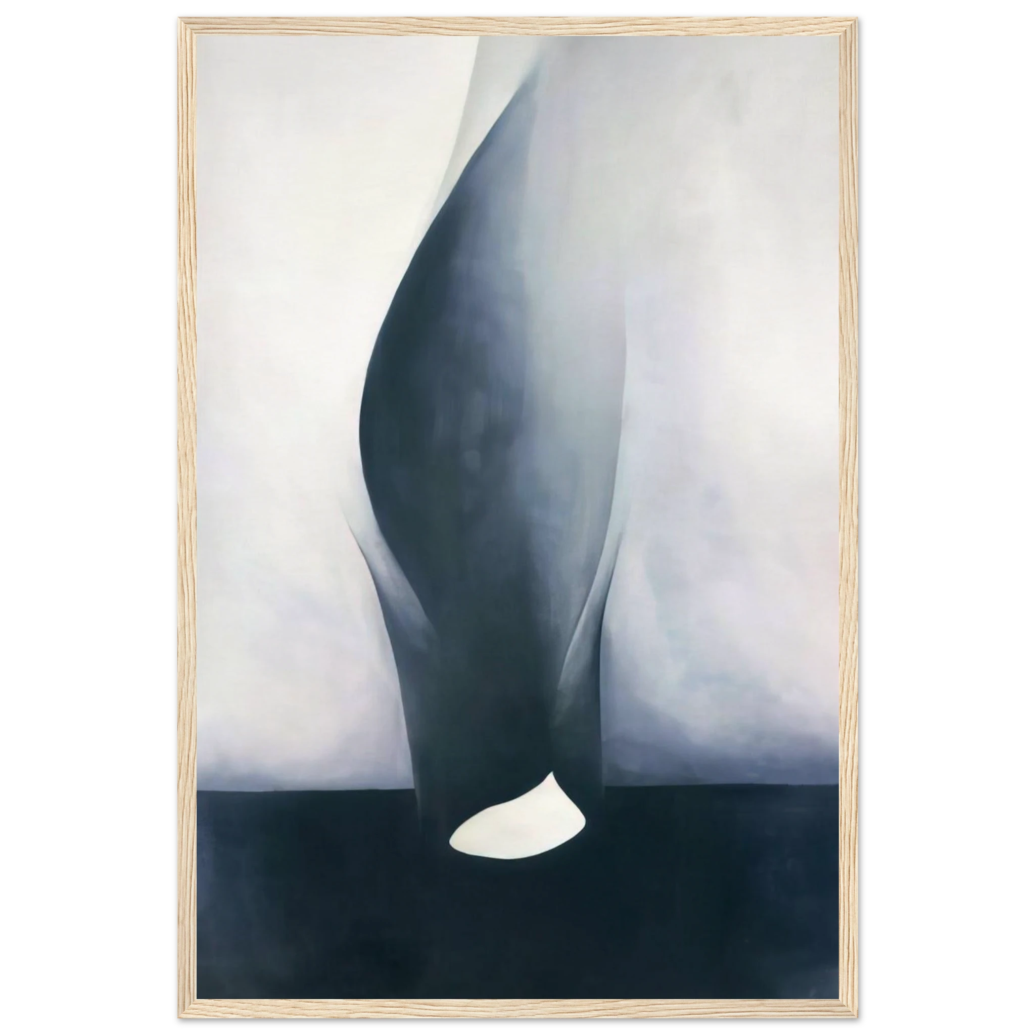 Shell and Old Shingle VI Framed Poster | Georgia O'Keeffe Framed Prints Wall Art | Georgia O Keeffe Prints