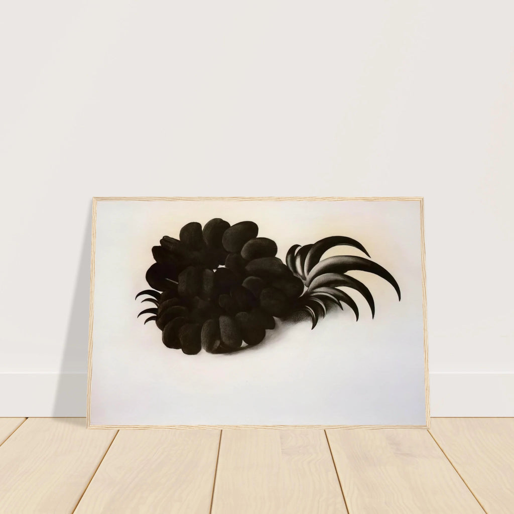 Eagle Claw and Bean Necklace Framed Poster | Georgia O'Keeffe Framed Prints Wall Art | Georgia O Keeffe Prints
