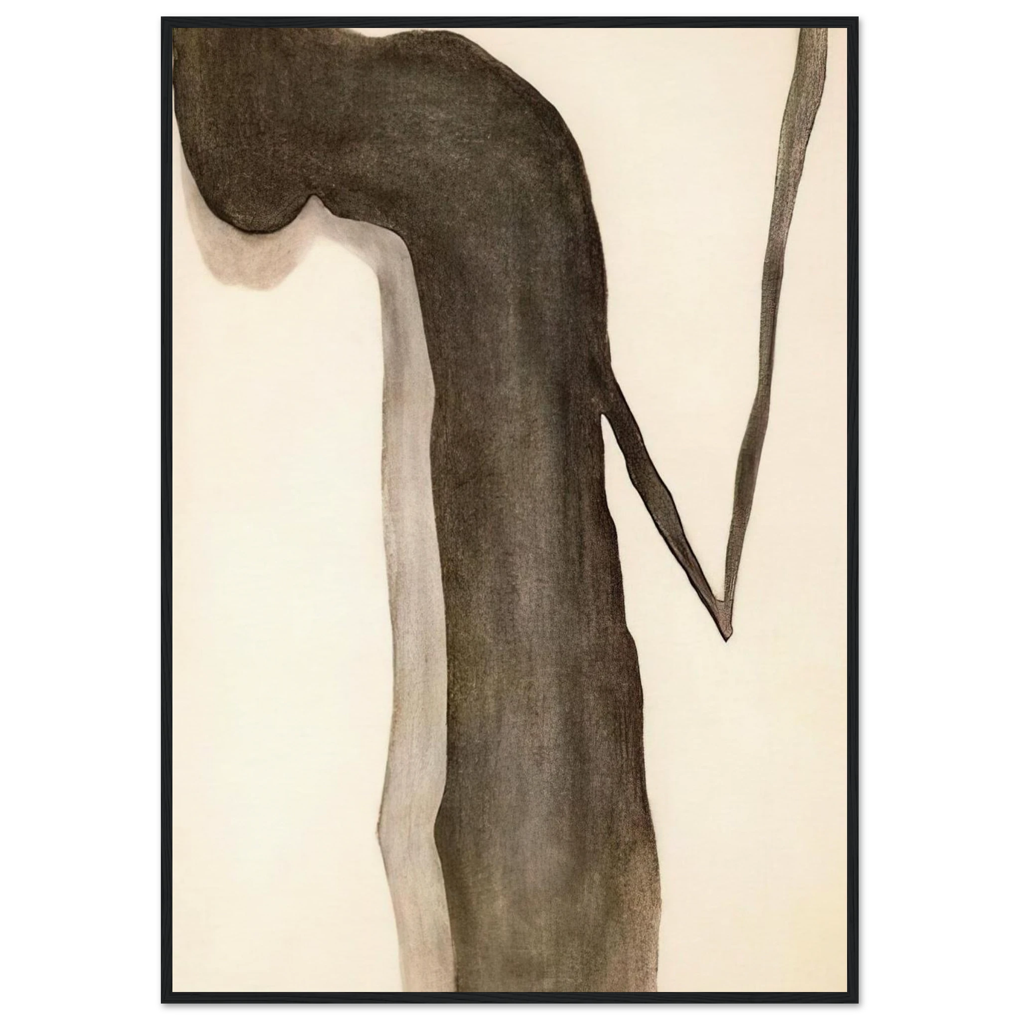 Drawing V Framed Poster | Georgia O'Keeffe Framed Prints Wall Art | Georgia O Keeffe Prints