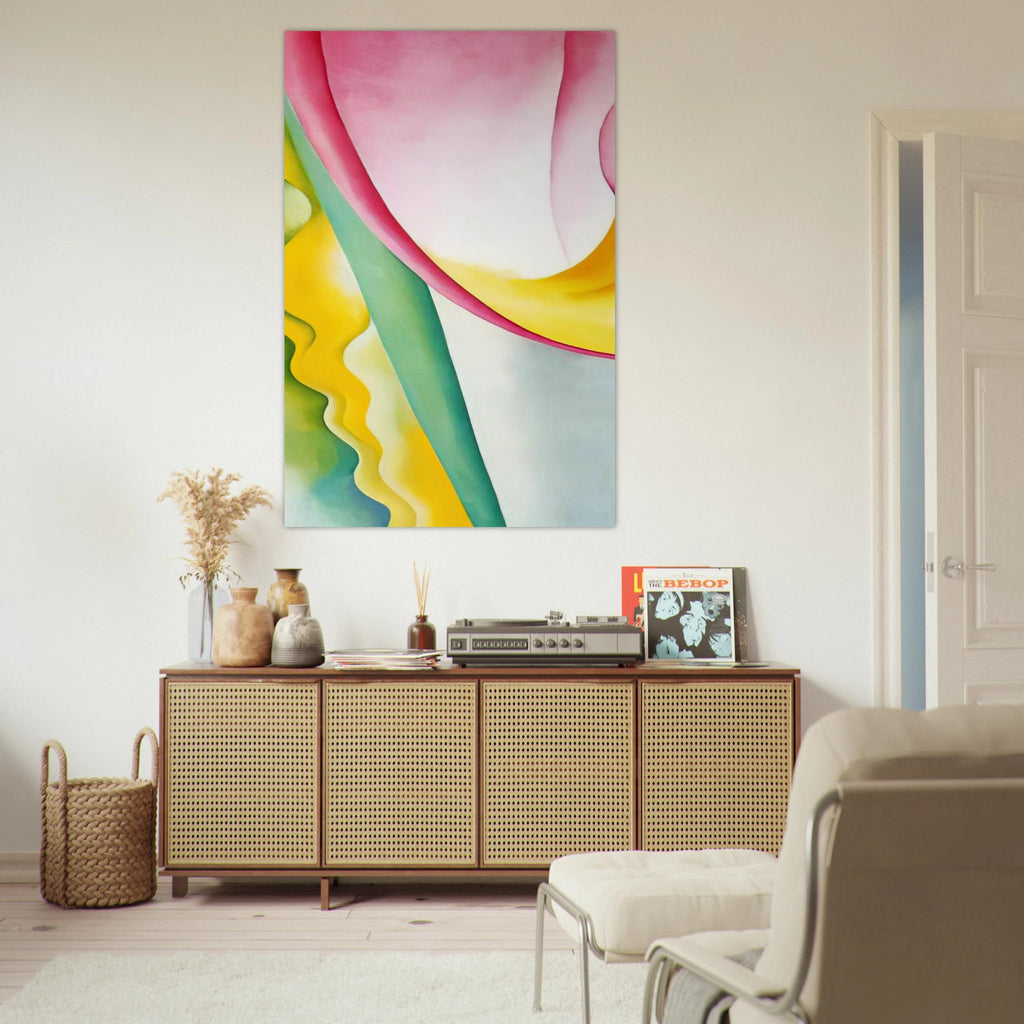 Abstraction No. 77  Tulip  Poster | Georgia O'Keeffe Poster | Georgia O Keeffe Prints