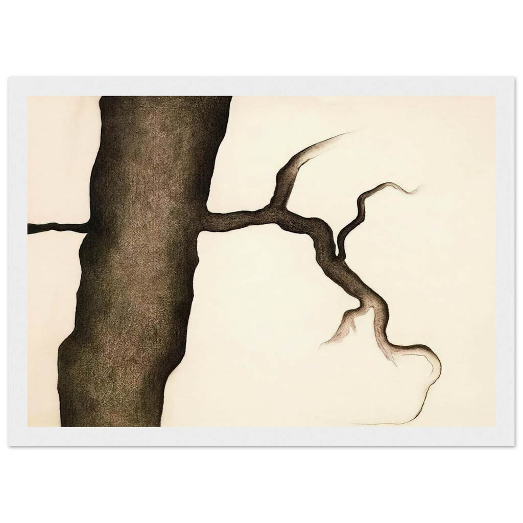 Drawing III Framed Poster | Georgia O'Keeffe Framed Prints Wall Art | Georgia O Keeffe Prints