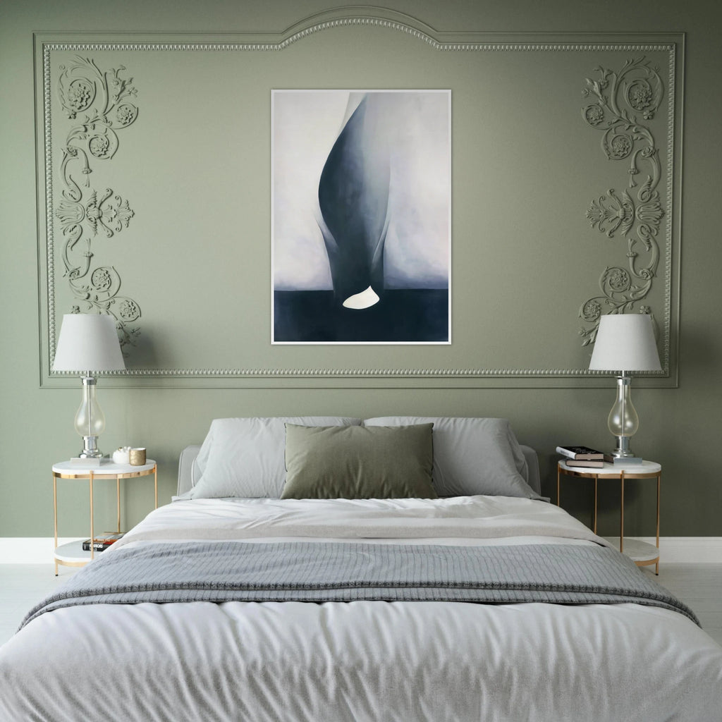 Shell and Old Shingle VI Framed Poster | Georgia O'Keeffe Framed Prints Wall Art | Georgia O Keeffe Prints