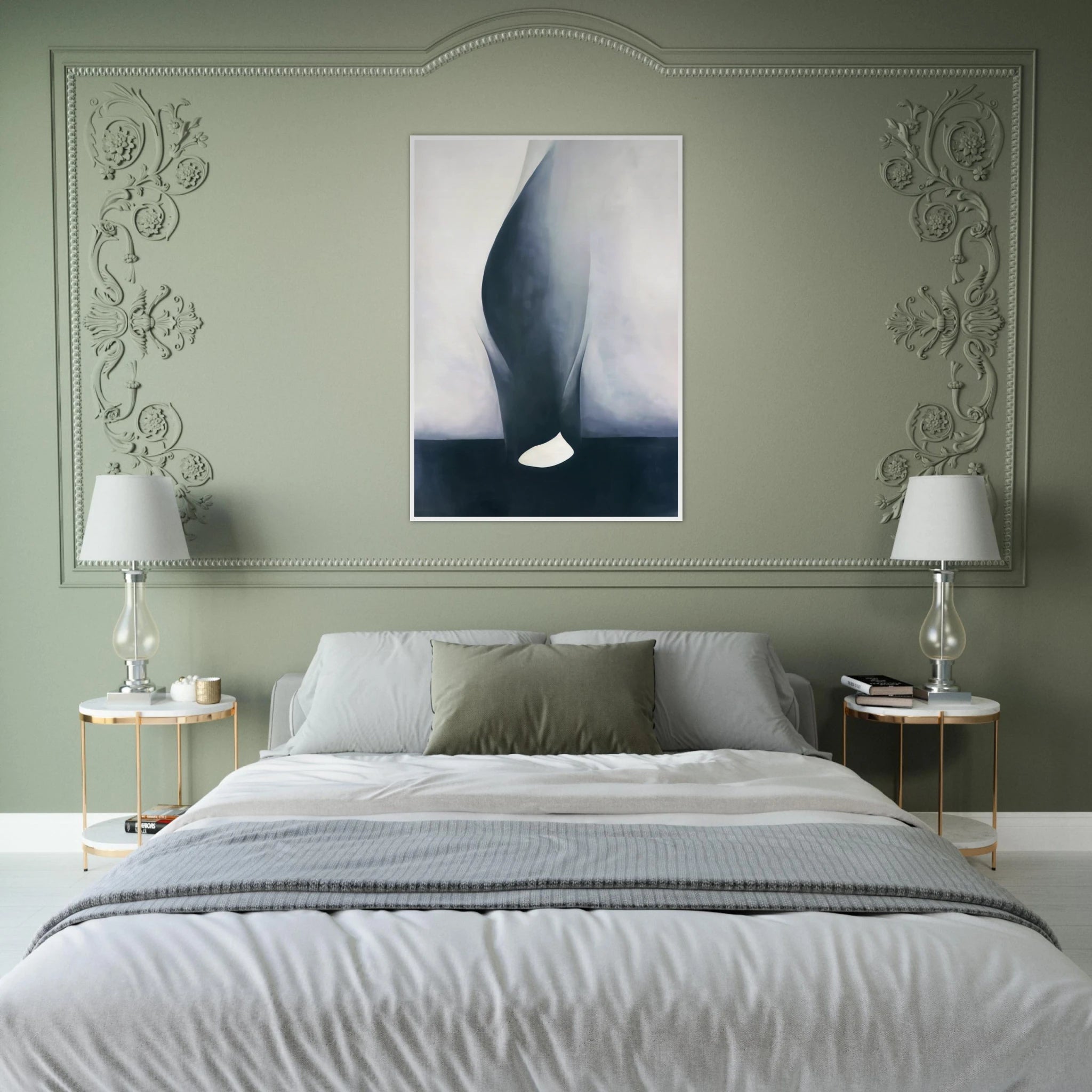 Shell and Old Shingle VI Framed Poster | Georgia O'Keeffe Framed Prints Wall Art | Georgia O Keeffe Prints