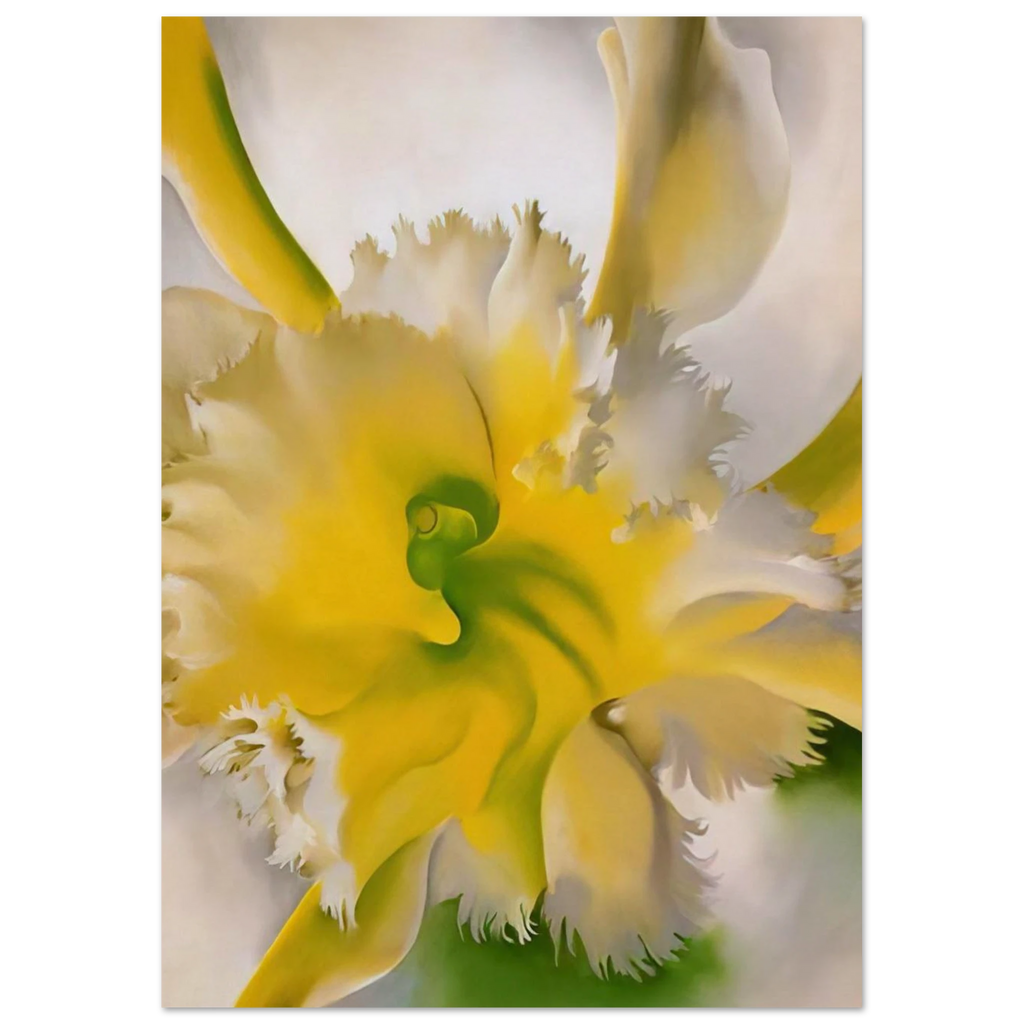 An Orchid Poster | Georgia O'Keeffe Poster | Georgia O Keeffe Prints