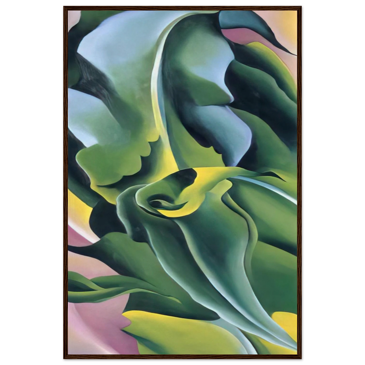 Corn No. 2 Framed Poster | Georgia O'Keeffe Framed Prints Wall Art | Georgia O Keeffe Prints