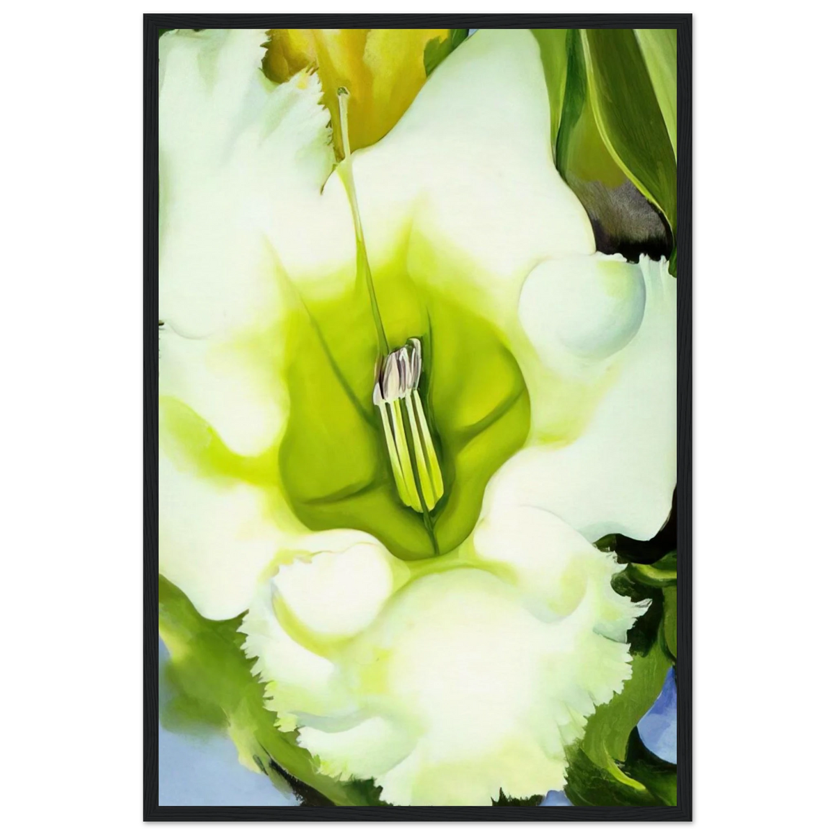 Cup Of Silver Ginger Framed Poster | Georgia O'Keeffe Framed Prints Wall Art | Georgia O Keeffe Prints