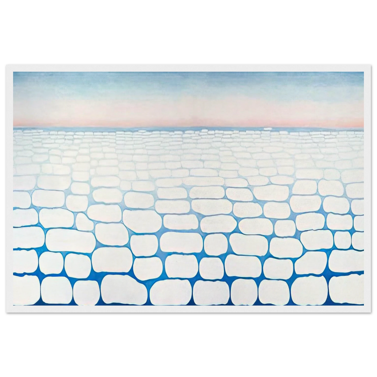 Sky Above Clouds IV Framed Poster | Georgia O'Keeffe Framed Prints Wall Art | Georgia O Keeffe Prints