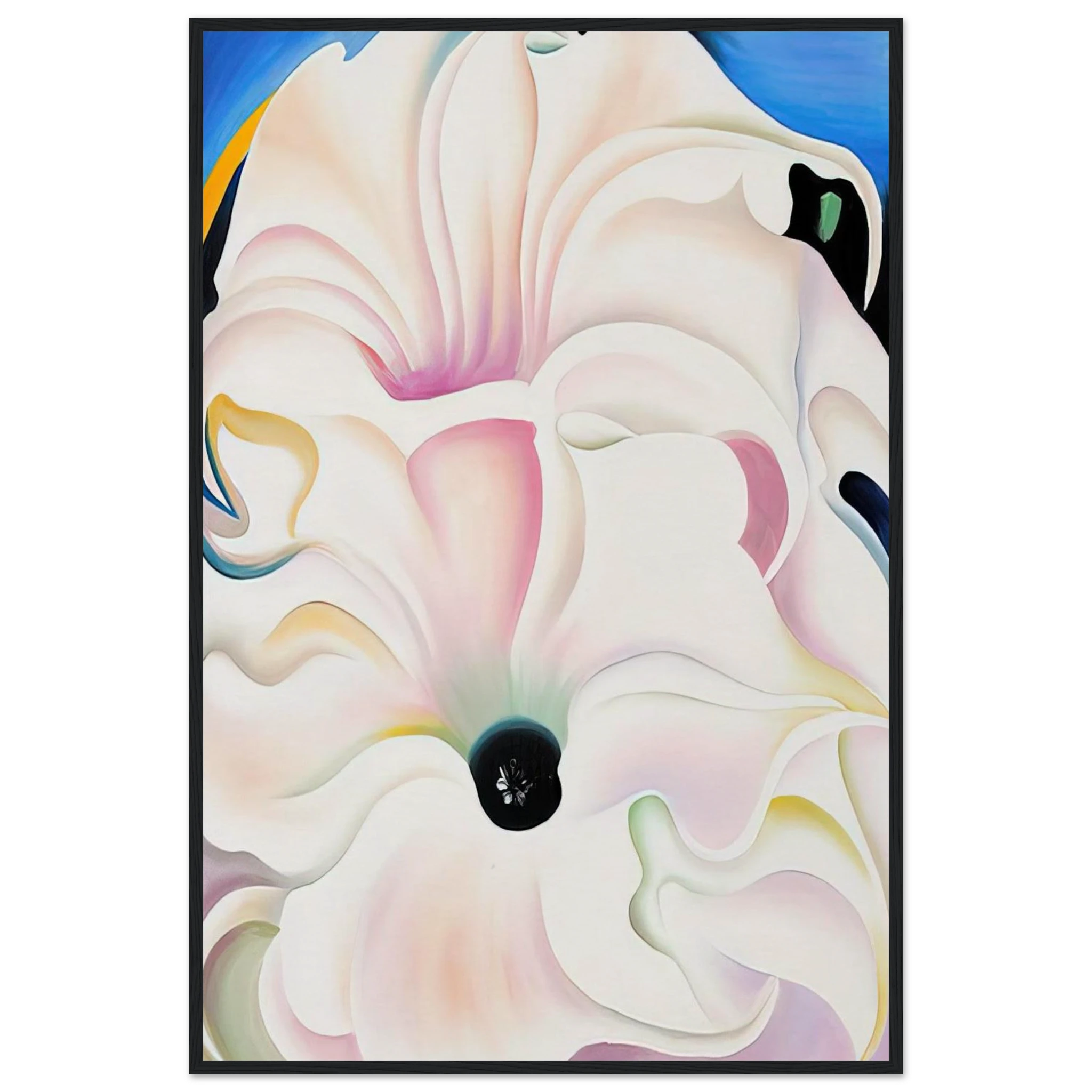 Bella Donna Framed Poster | Georgia O'Keeffe Framed Prints Wall Art | Georgia O Keeffe Prints