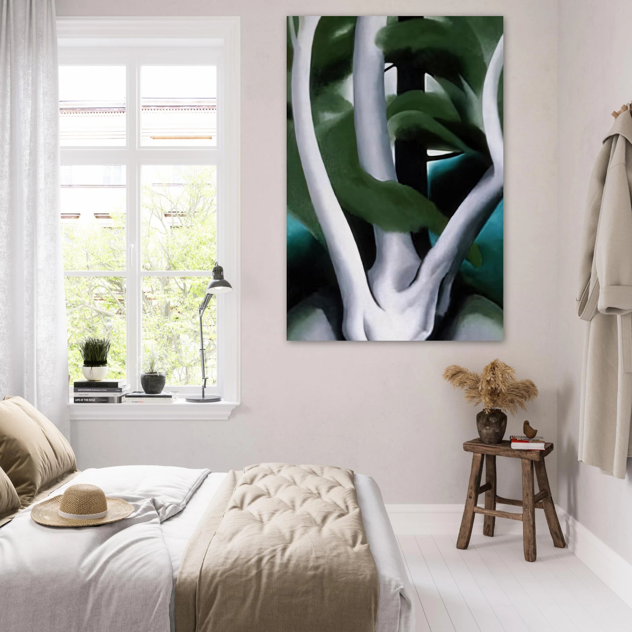 Birch and Pine Tree No. 1 Poster | Georgia O'Keeffe Poster | Georgia O Keeffe Prints