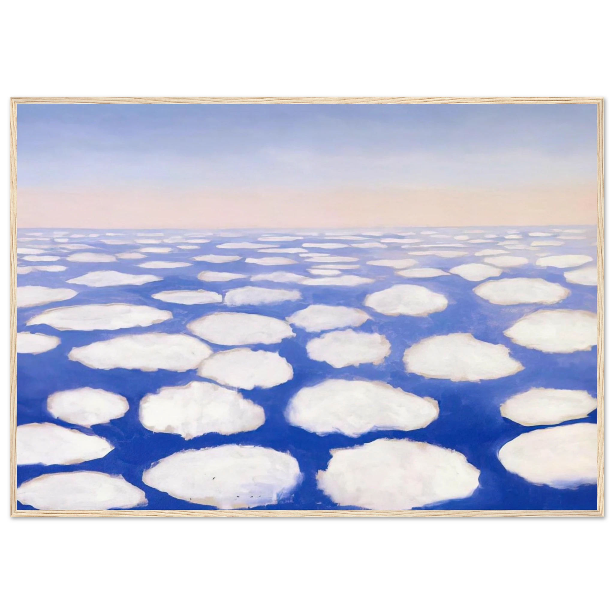 Above the Clouds I Framed Poster | Georgia O'Keeffe Framed Prints Wall Art | Georgia O Keeffe Prints
