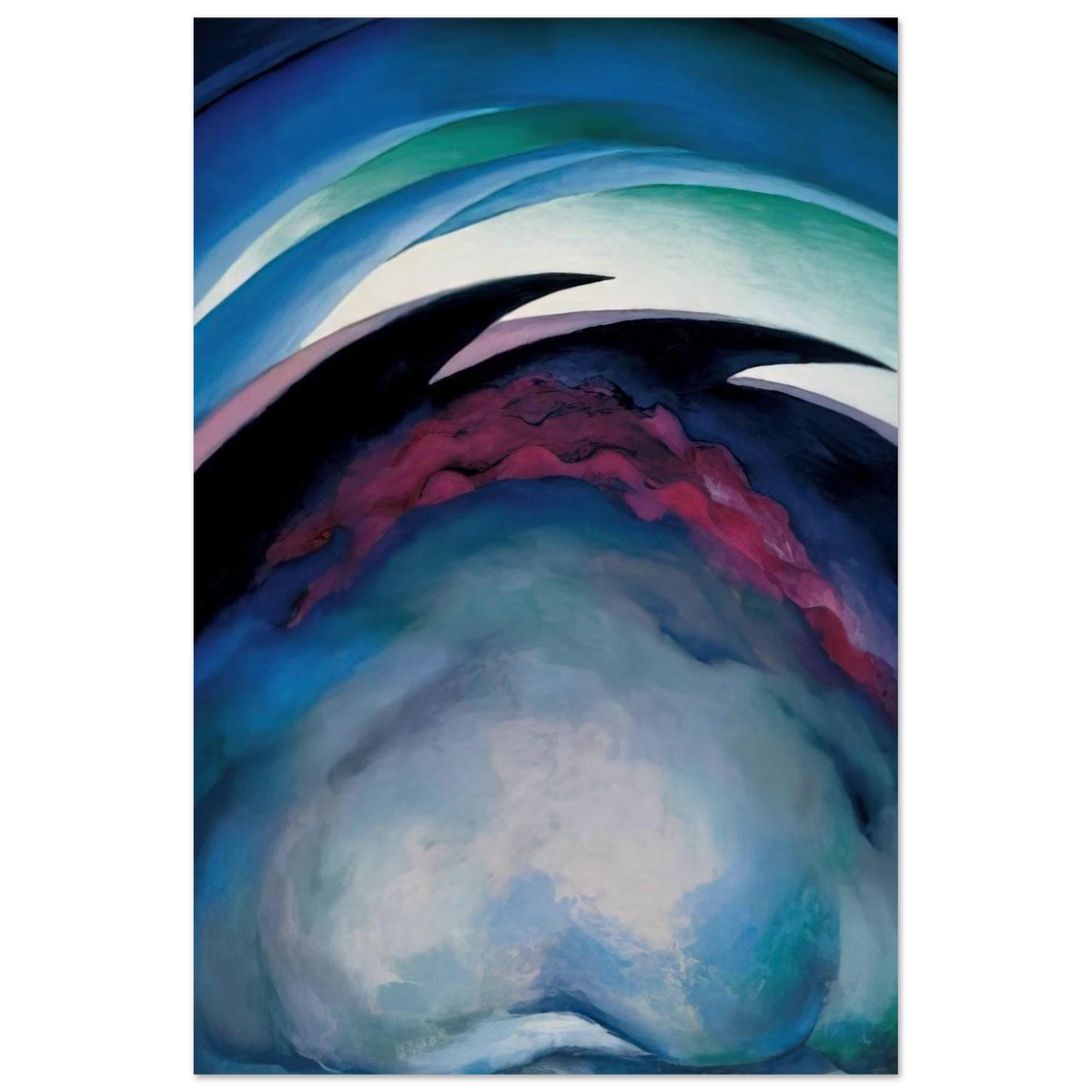 From the Plains I Poster | Georgia O'Keeffe Poster | Georgia O Keeffe Prints
