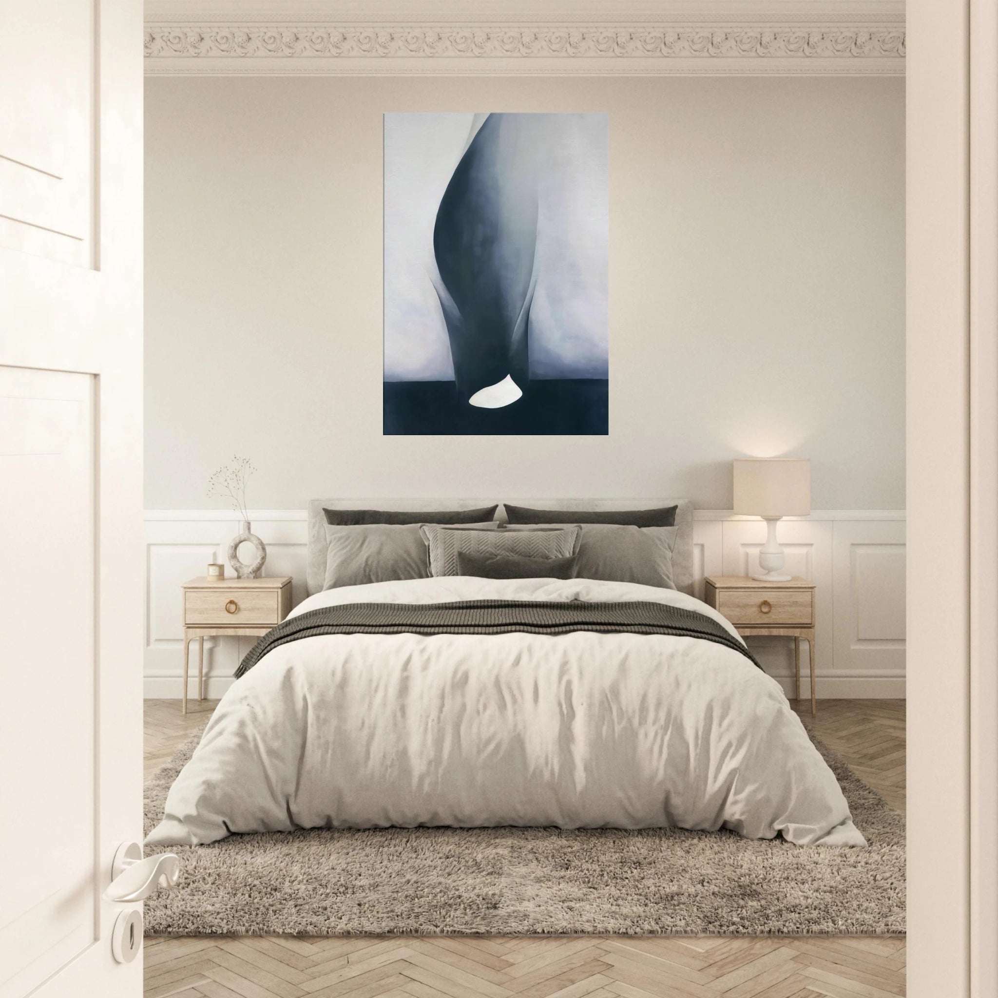 Shell and Old Shingle VI Canvas | Georgia O'Keeffe Canvas | Georgia O Keeffe Prints