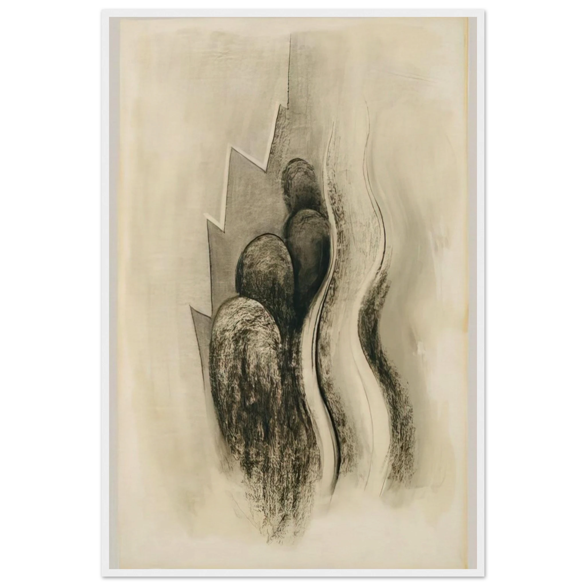 Drawing XIII Framed Poster | Georgia O'Keeffe Framed Prints Wall Art | Georgia O Keeffe Prints