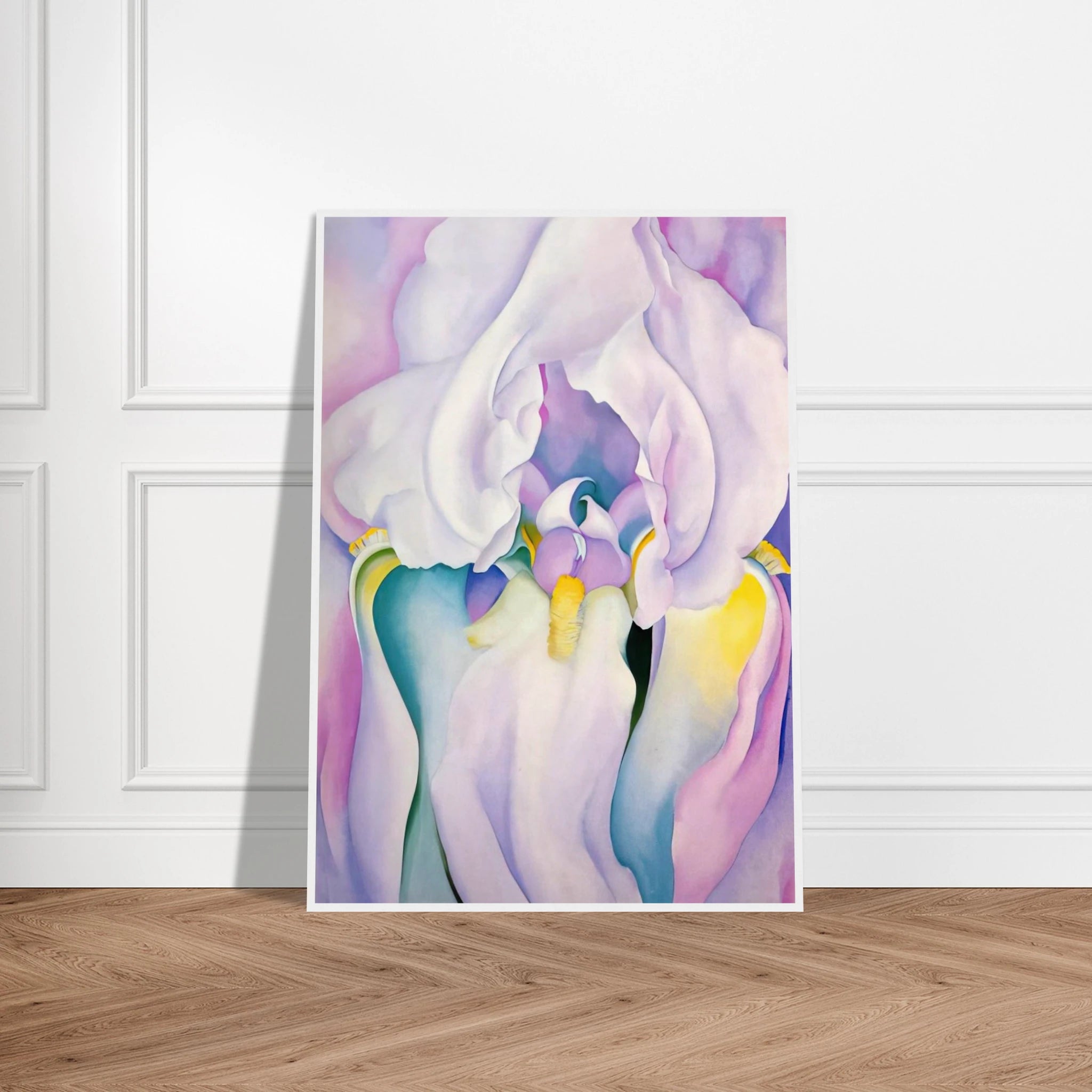 Light of Iris Framed Poster | Georgia O'Keeffe Framed Prints Wall Art | Georgia O Keeffe Prints