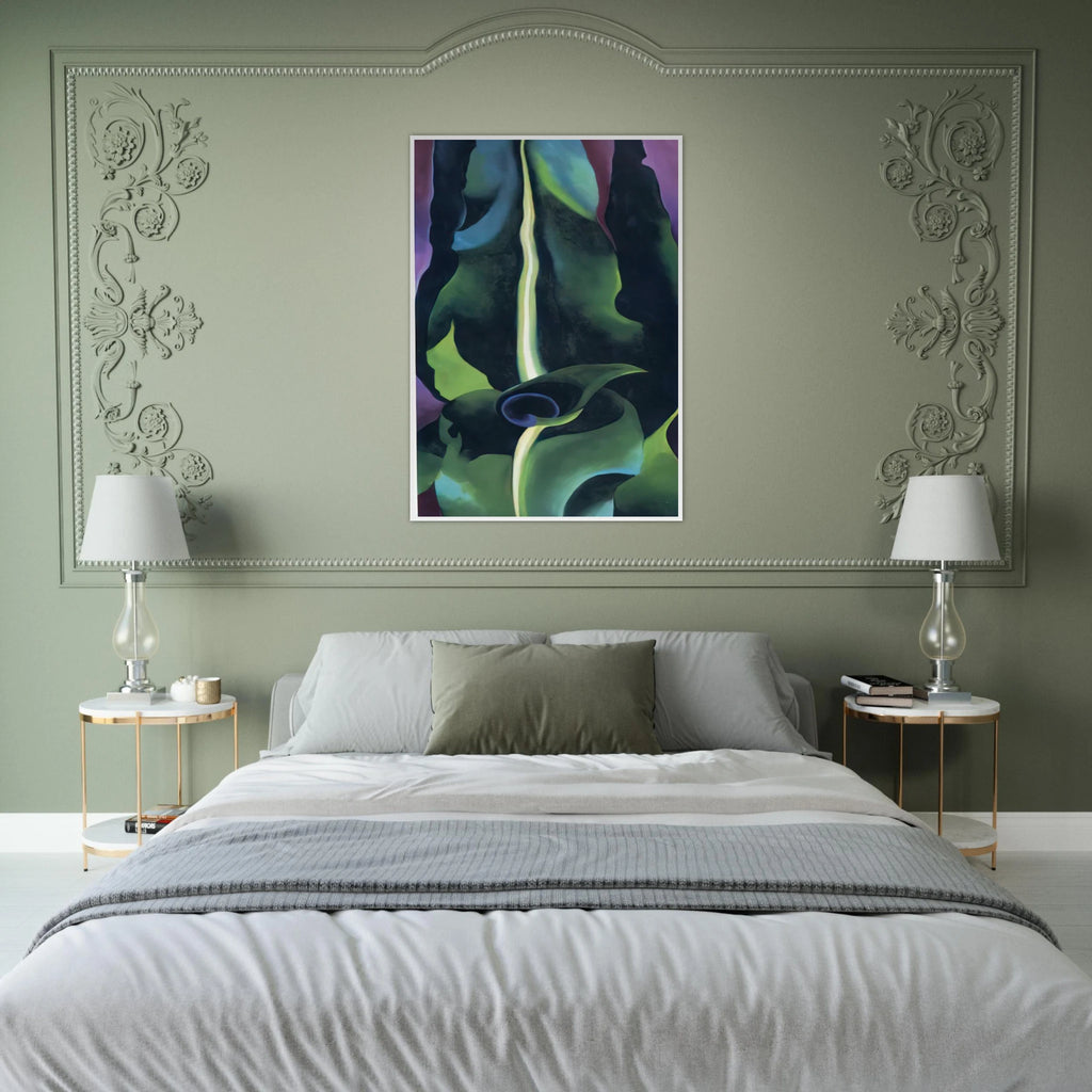 Corn, Dark I Framed Poster | Georgia O'Keeffe Framed Prints Wall Art | Georgia O Keeffe Prints