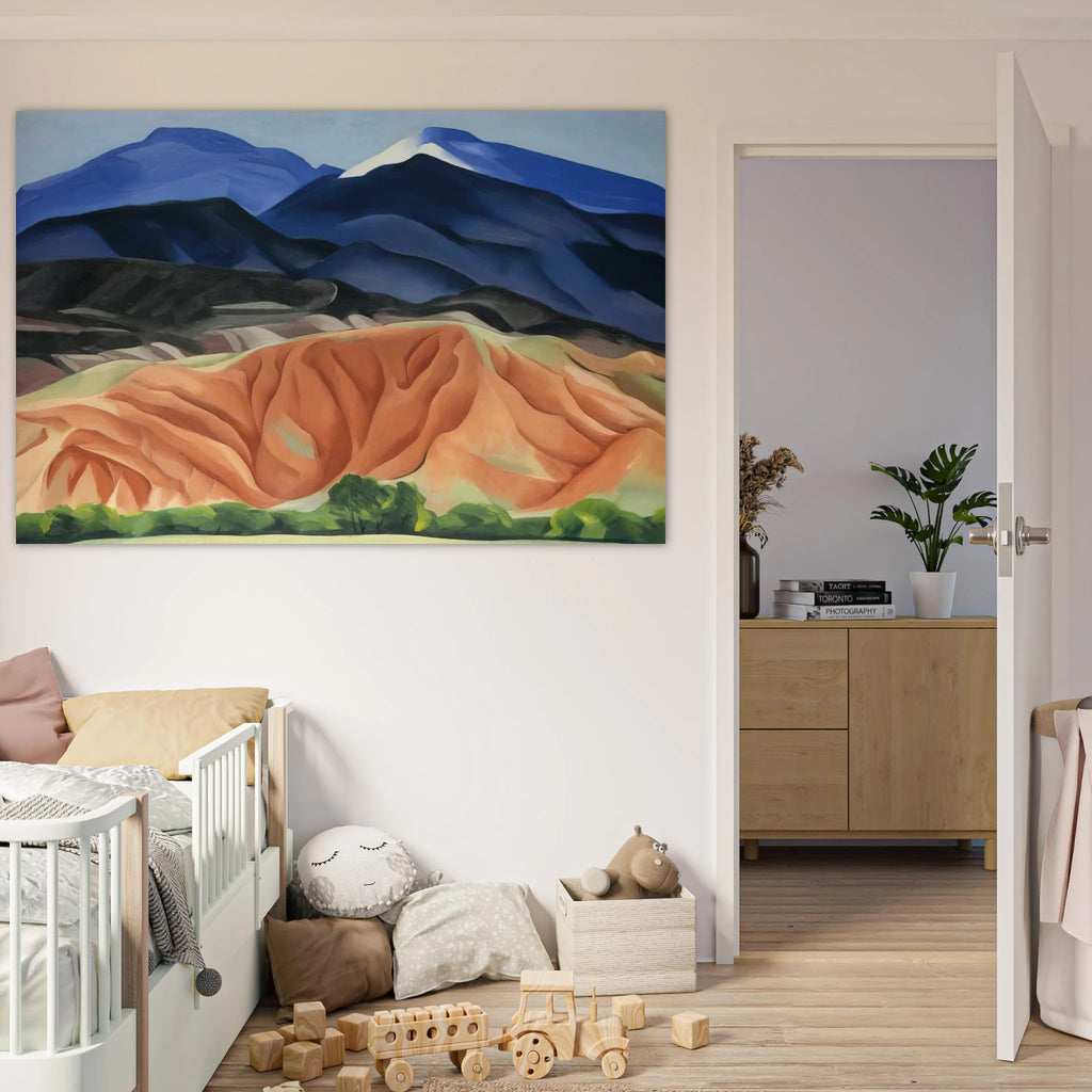 Black Mesa Landscape, New Mexico - Out Back of Mary`s II Poster | Georgia O'Keeffe Poster | Georgia O Keeffe Prints