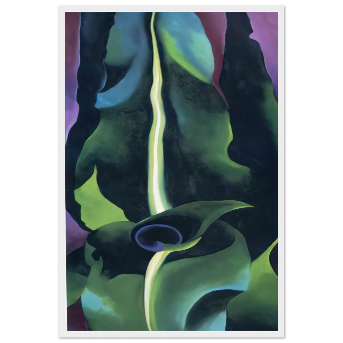 Corn, Dark I Framed Poster | Georgia O'Keeffe Framed Prints Wall Art | Georgia O Keeffe Prints