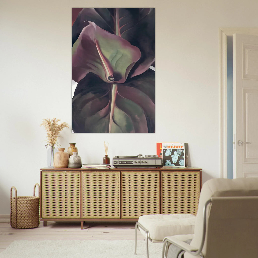 Canna Leaves Poster | Georgia O'Keeffe Poster | Georgia O Keeffe Prints