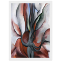 Autumn Trees - The Maple Framed Poster | Georgia O'Keeffe Framed Prints Wall Art | Georgia O Keeffe Prints