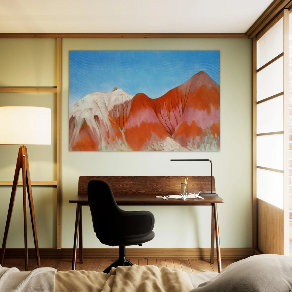 Series near abiquiu, New Mexico - Hills to the left Poster | Georgia O'Keeffe Poster | Georgia O Keeffe Prints