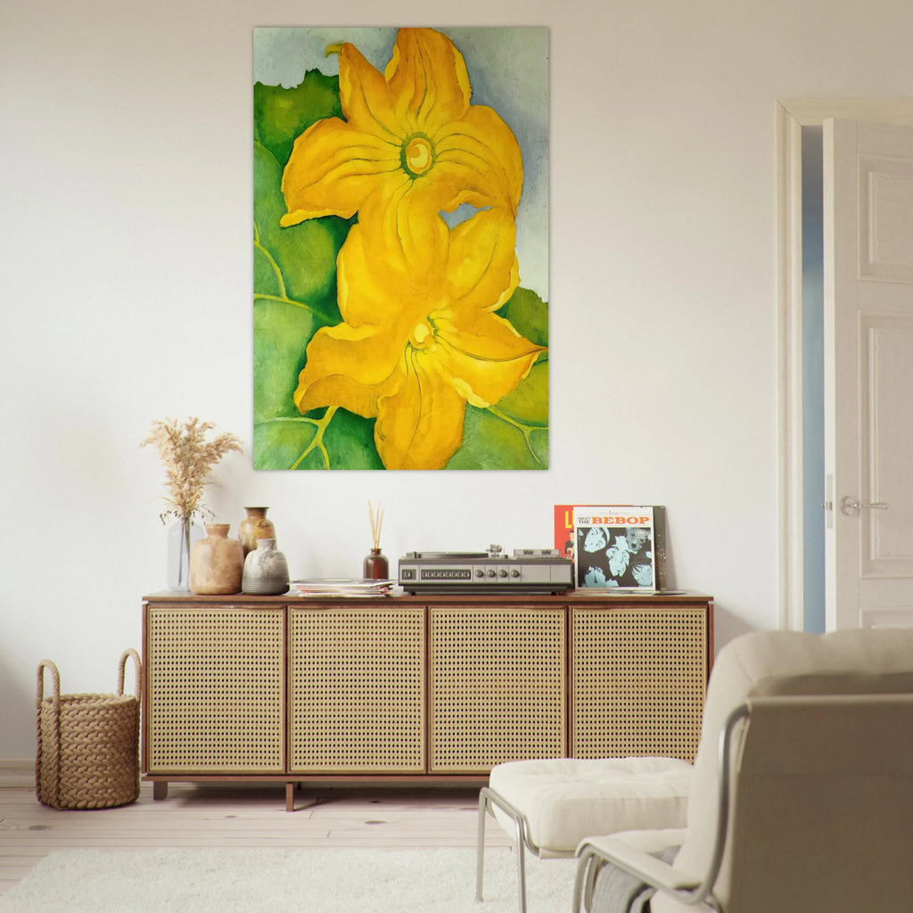 Squash Blossoms I Poster | Georgia O'Keeffe Poster | Georgia O Keeffe Prints