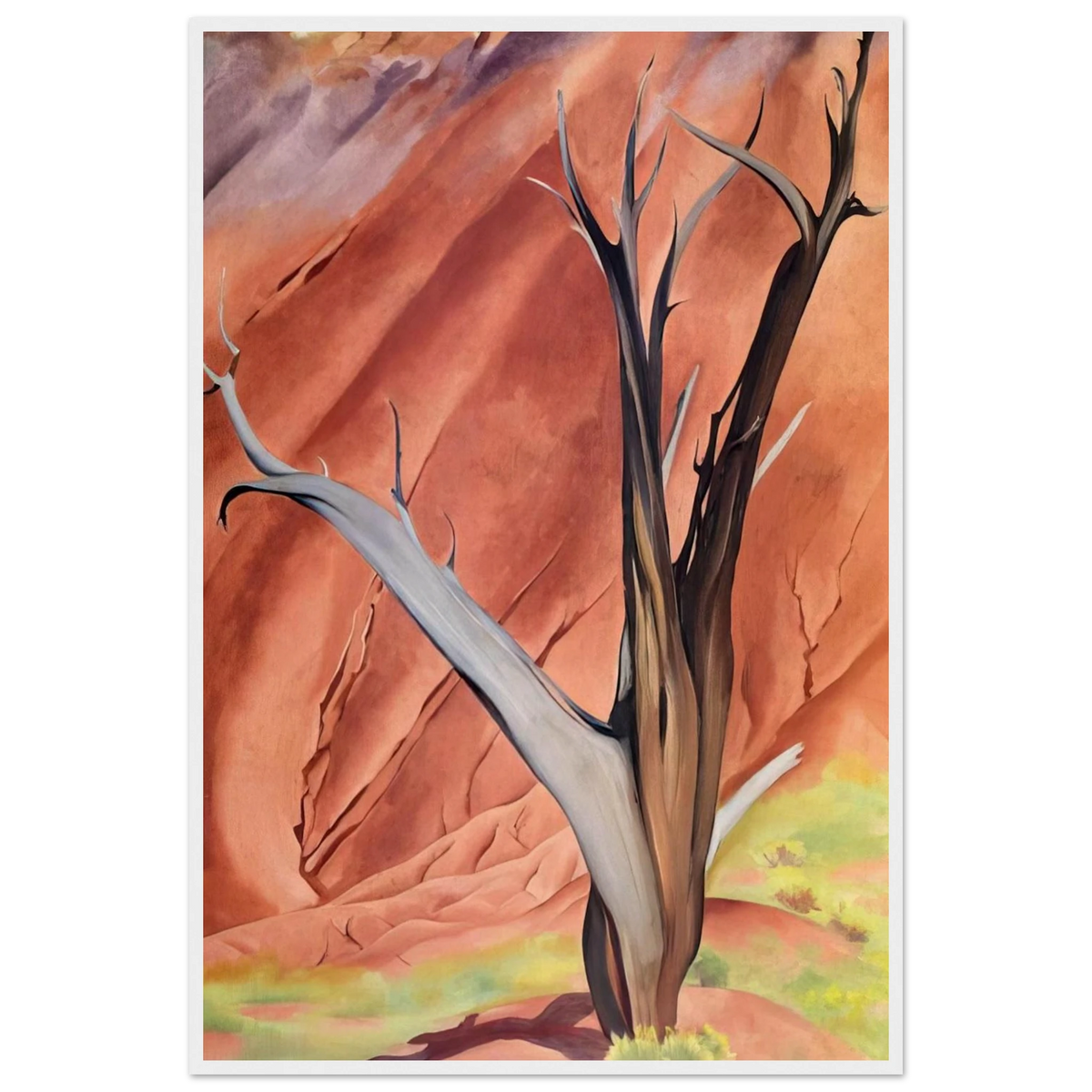 Gerald`s Tree Framed Poster | Georgia O'Keeffe Framed Prints Wall Art | Georgia O Keeffe Prints