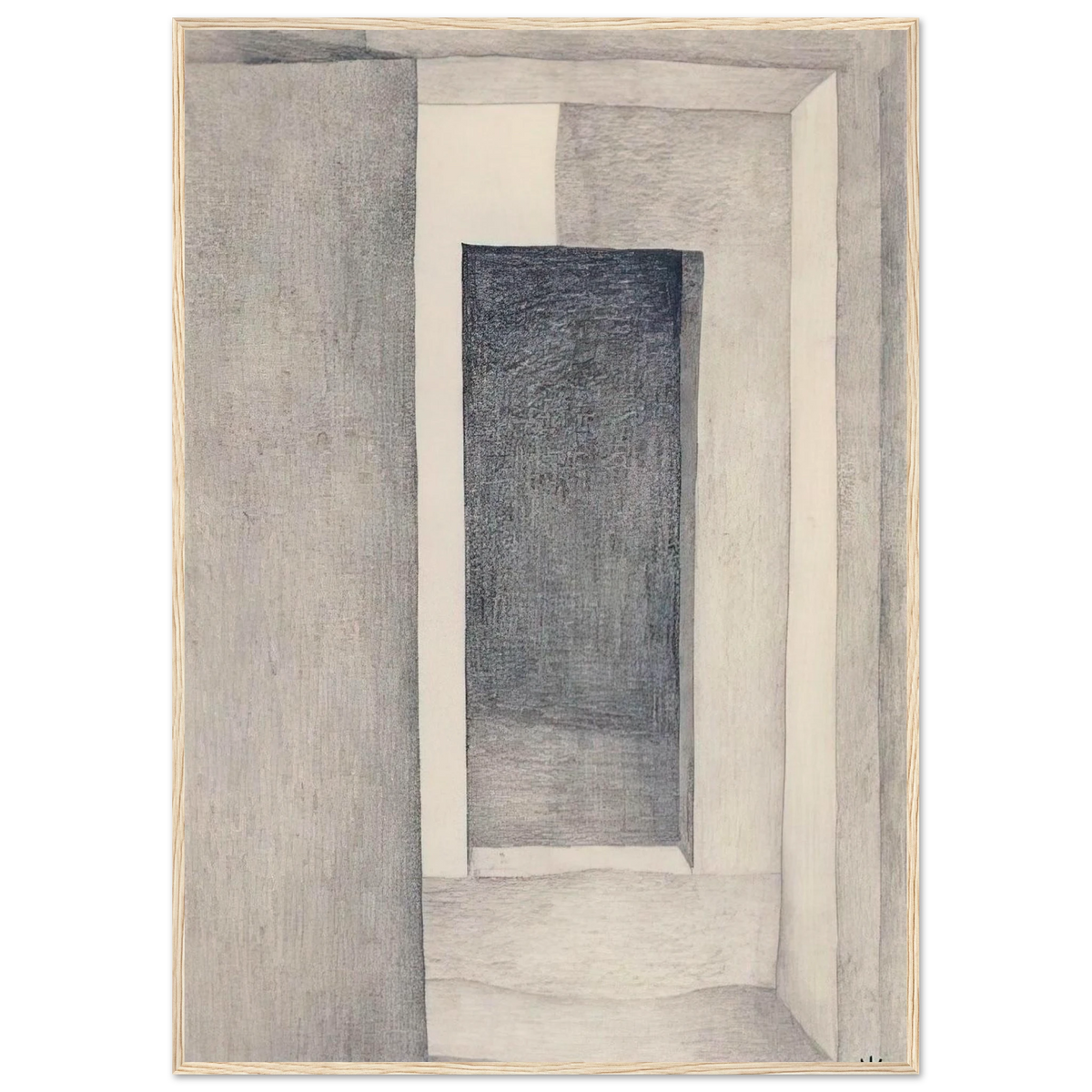 Patio Door Framed Poster | Georgia O'Keeffe Framed Prints Wall Art | Georgia O Keeffe Prints