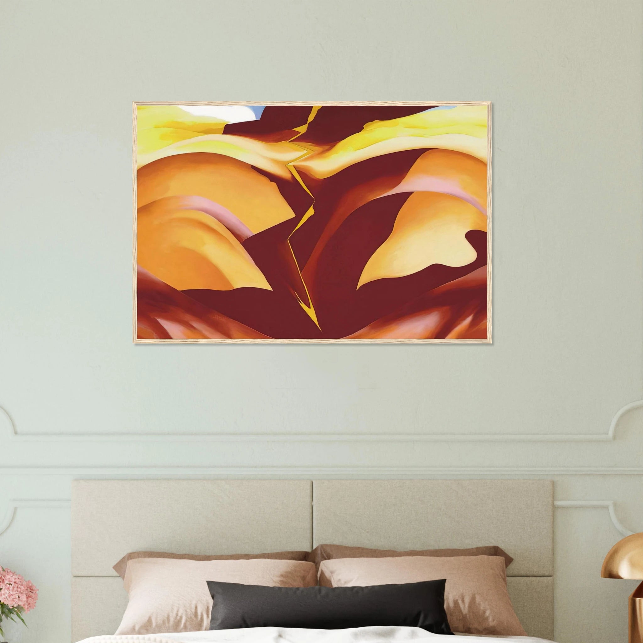 Black Place IV Framed Poster | Georgia O'Keeffe Framed Prints Wall Art | Georgia O Keeffe Prints
