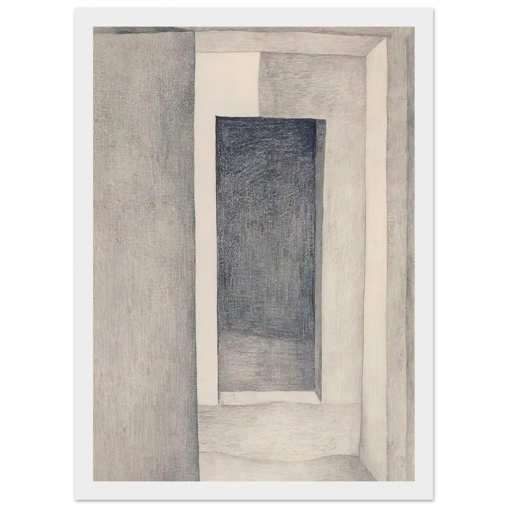 Patio Door Framed Poster | Georgia O'Keeffe Framed Prints Wall Art | Georgia O Keeffe Prints