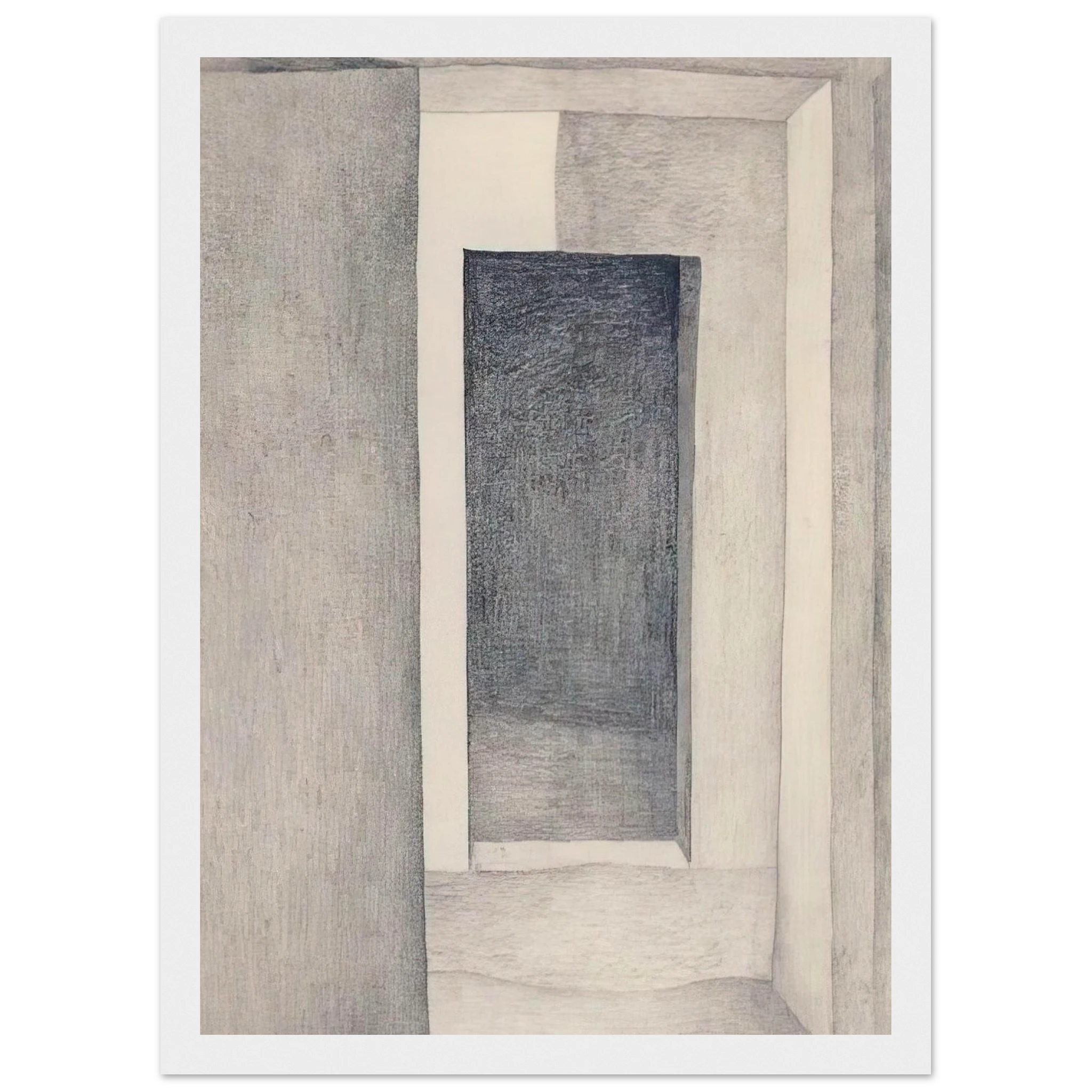 Patio Door Framed Poster | Georgia O'Keeffe Framed Prints Wall Art | Georgia O Keeffe Prints