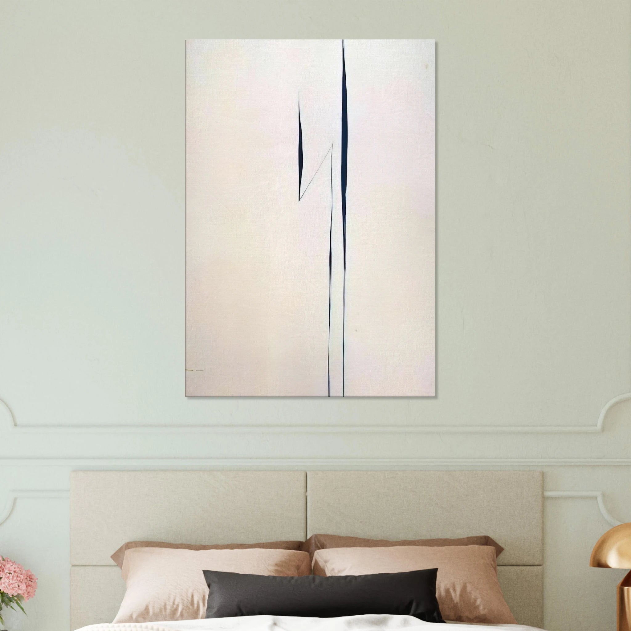 Black Lines 1 Canvas | Georgia O'Keeffe Canvas | Georgia O Keeffe Prints