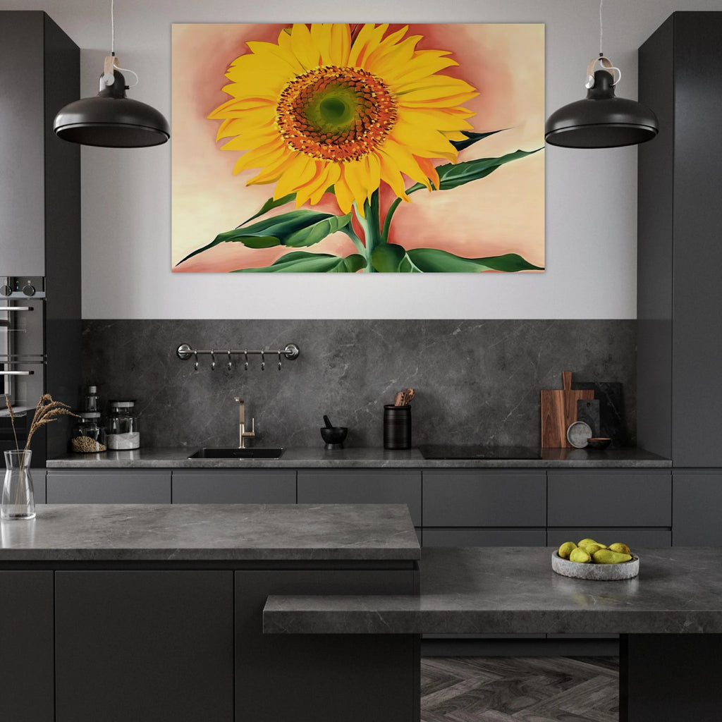 A Sunflower from Maggie Poster | Georgia O'Keeffe Poster | Georgia O Keeffe Prints