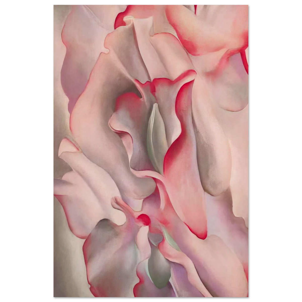 Pink Sweet Peas 2 Poster | Georgia O'Keeffe Poster | Georgia O Keeffe Prints