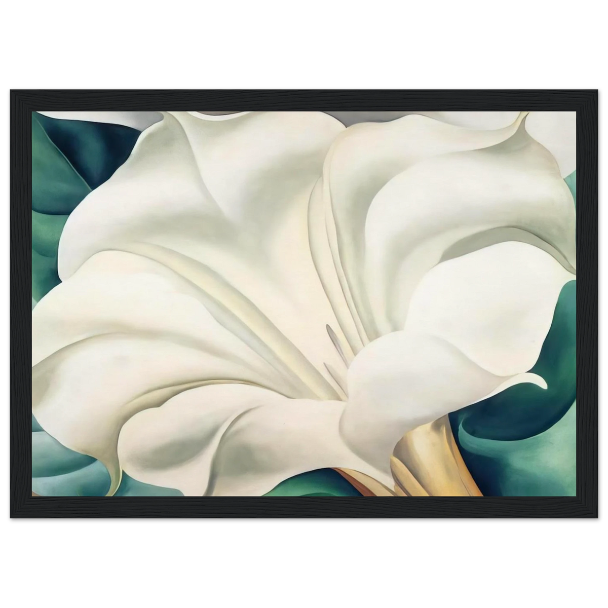 Jimson Weed 2 Framed Poster | Georgia O'Keeffe Framed Prints Wall Art | Georgia O Keeffe Prints