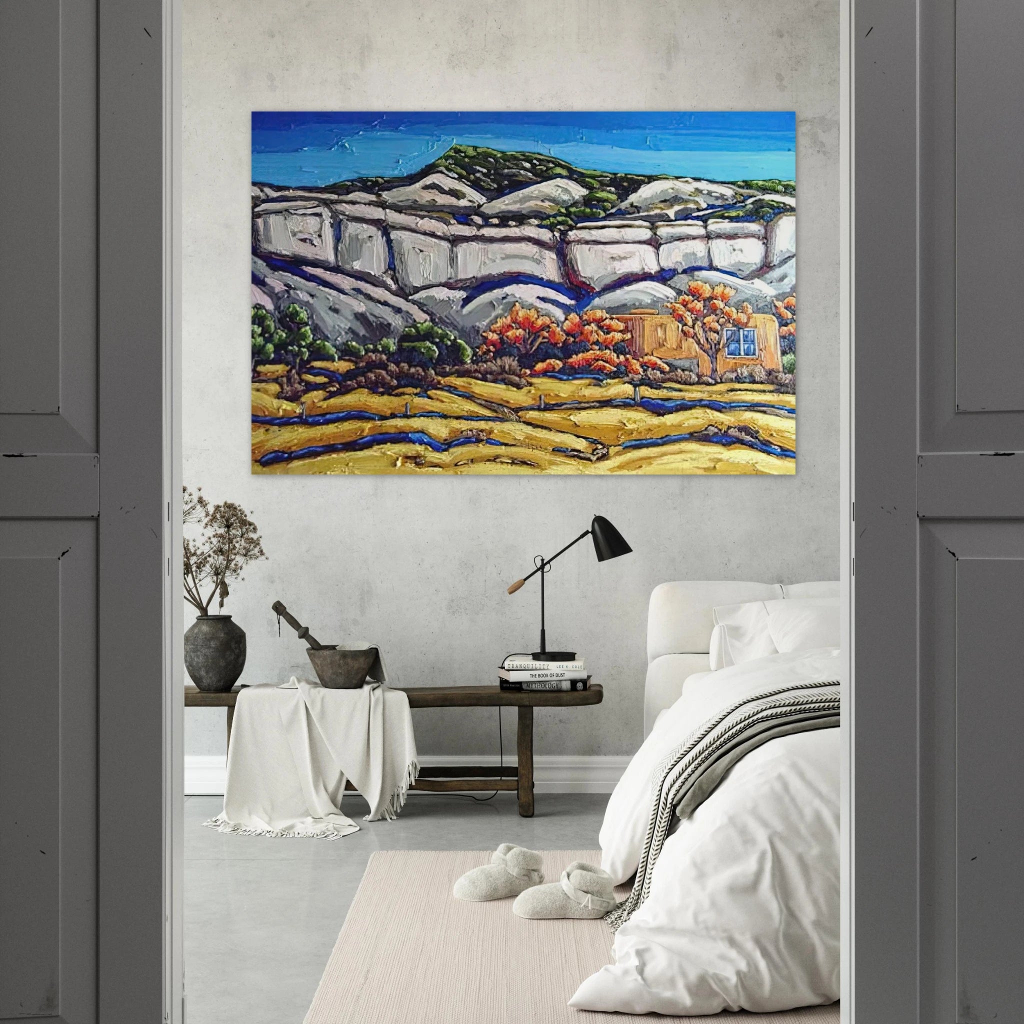 Ghost Ranch Painting Poster | Georgia O'Keeffe Poster | Georgia O Keeffe Prints