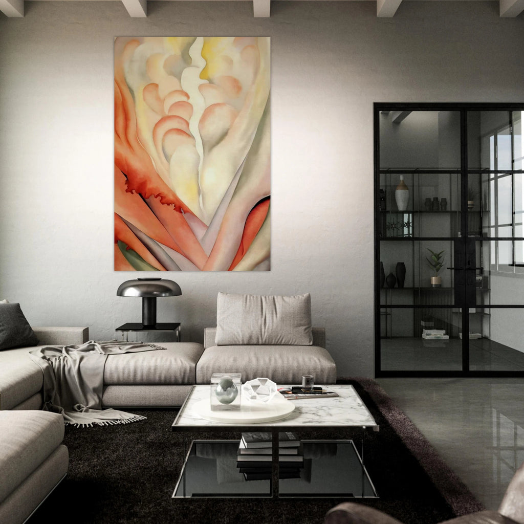 Flower Abstraction Poster | Georgia O'Keeffe Poster | Georgia O Keeffe Prints
