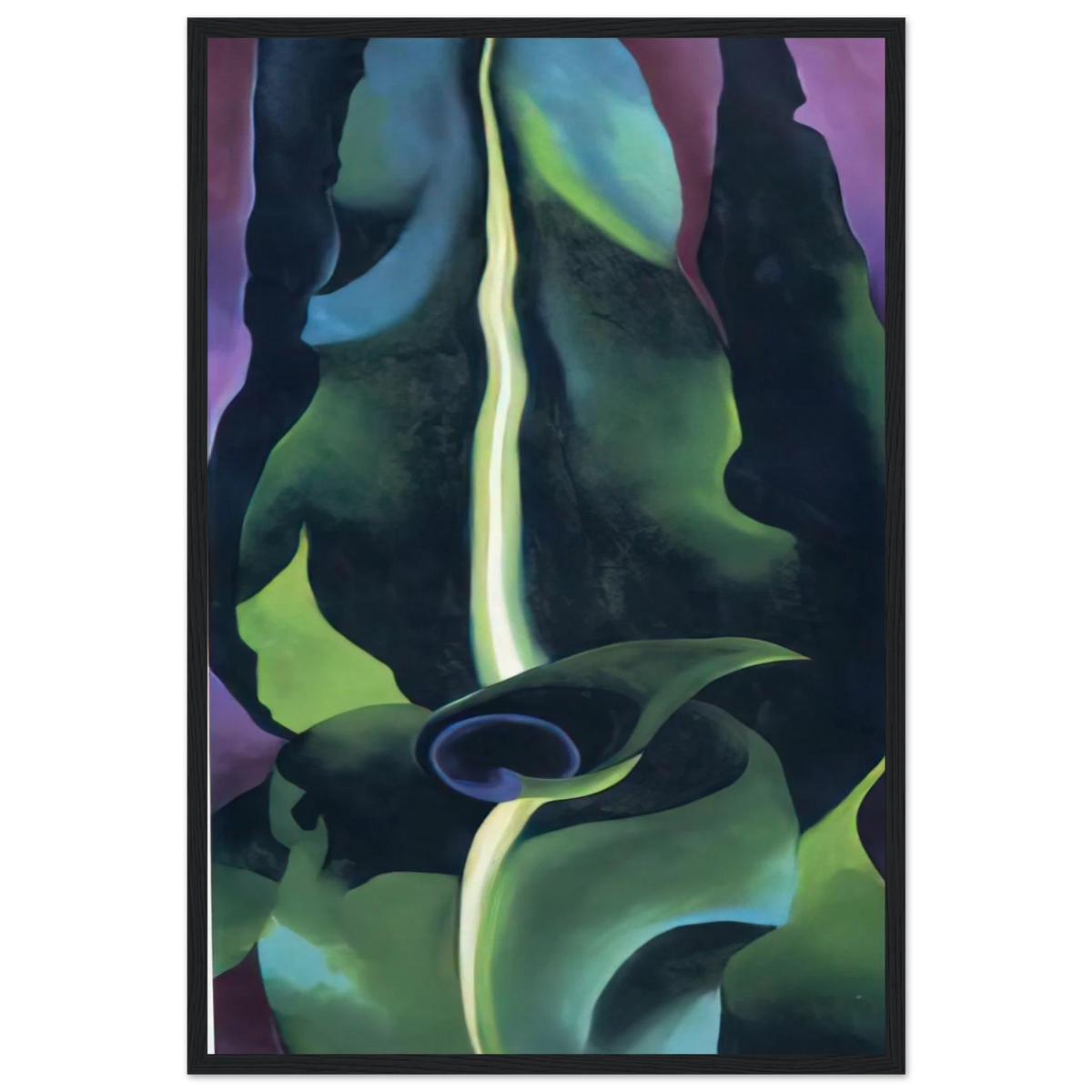 Corn, Dark I Framed Poster | Georgia O'Keeffe Framed Prints Wall Art | Georgia O Keeffe Prints