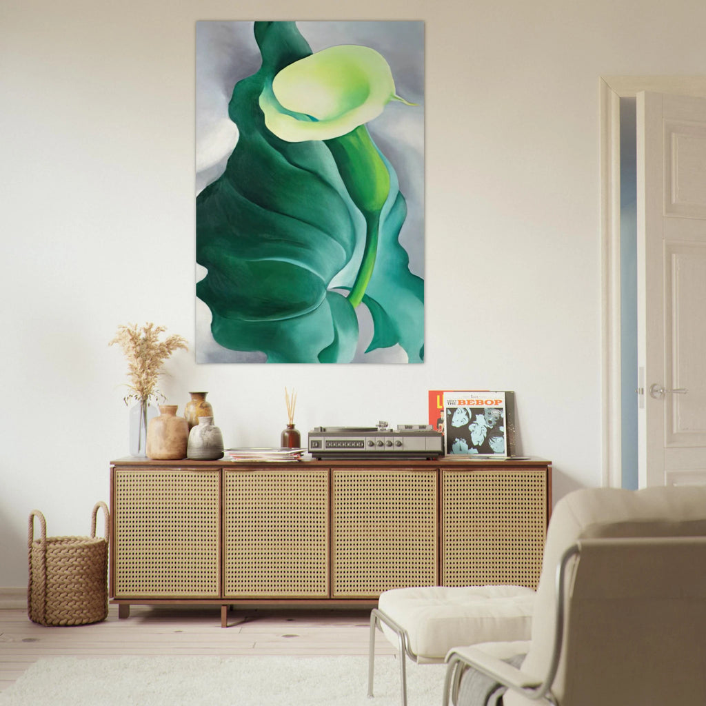 Calla Lily  Lily-Yellow No. 2  Poster | Georgia O'Keeffe Poster | Georgia O Keeffe Prints