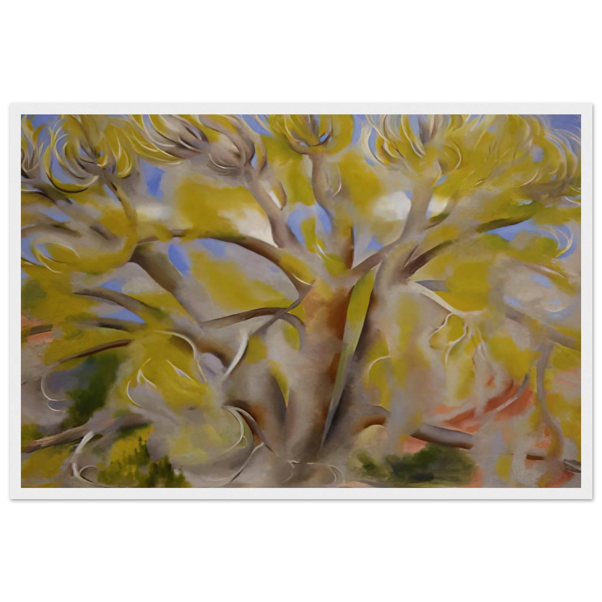 Spring Tree No. 1 Framed Poster | Georgia O'Keeffe Framed Prints Wall Art | Georgia O Keeffe Prints